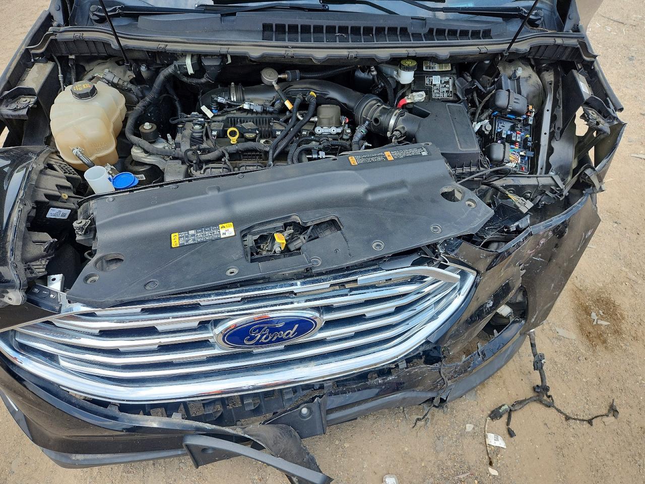 2019 Ford Edge Titanium Black vin: 2FMPK3K99KBB54418