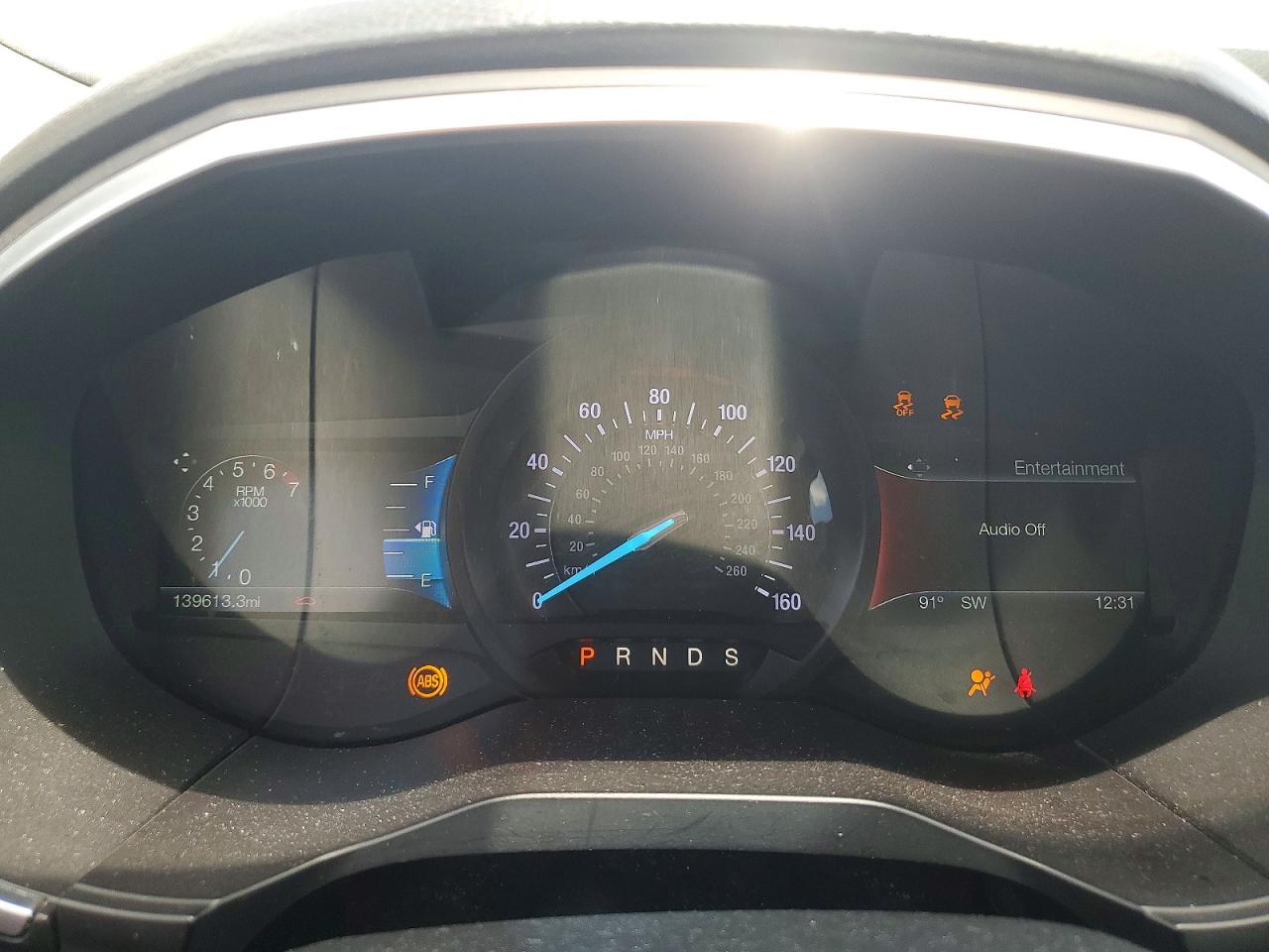 2018 Ford Edge Titanium Серый vin: 2FMPK3K9XJBC49682