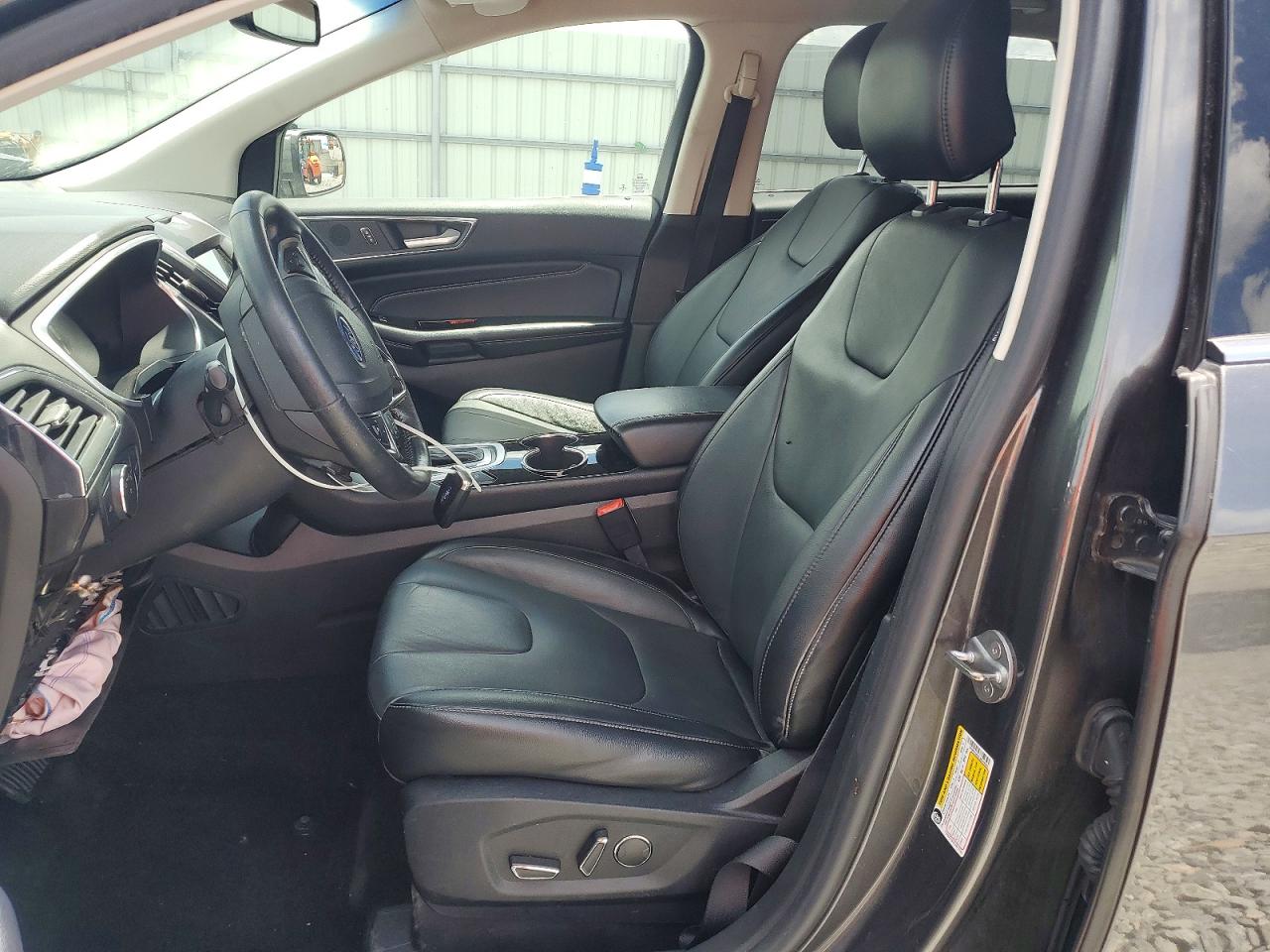 2018 Ford Edge Titanium Серый vin: 2FMPK3K9XJBC49682