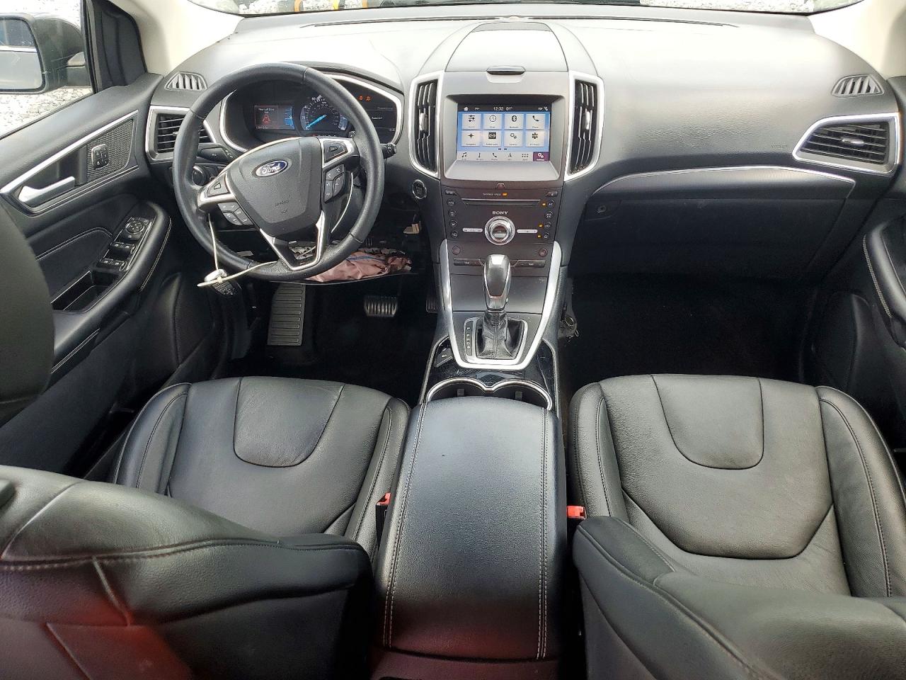2018 Ford Edge Titanium Серый vin: 2FMPK3K9XJBC49682