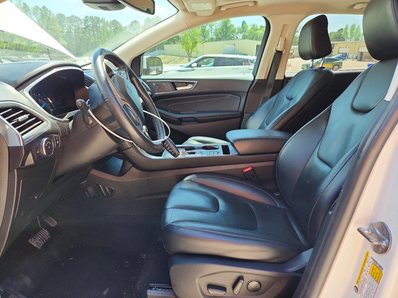 2021 Ford Edge Titanium White vin: 2FMPK3K9XMBA25557