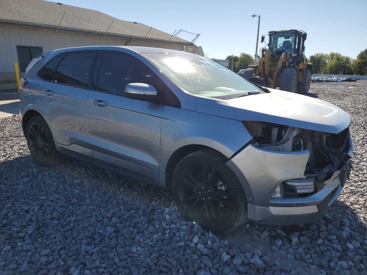 2020 Ford Edge St Silver vin: 2FMPK4AP0LBA51749
