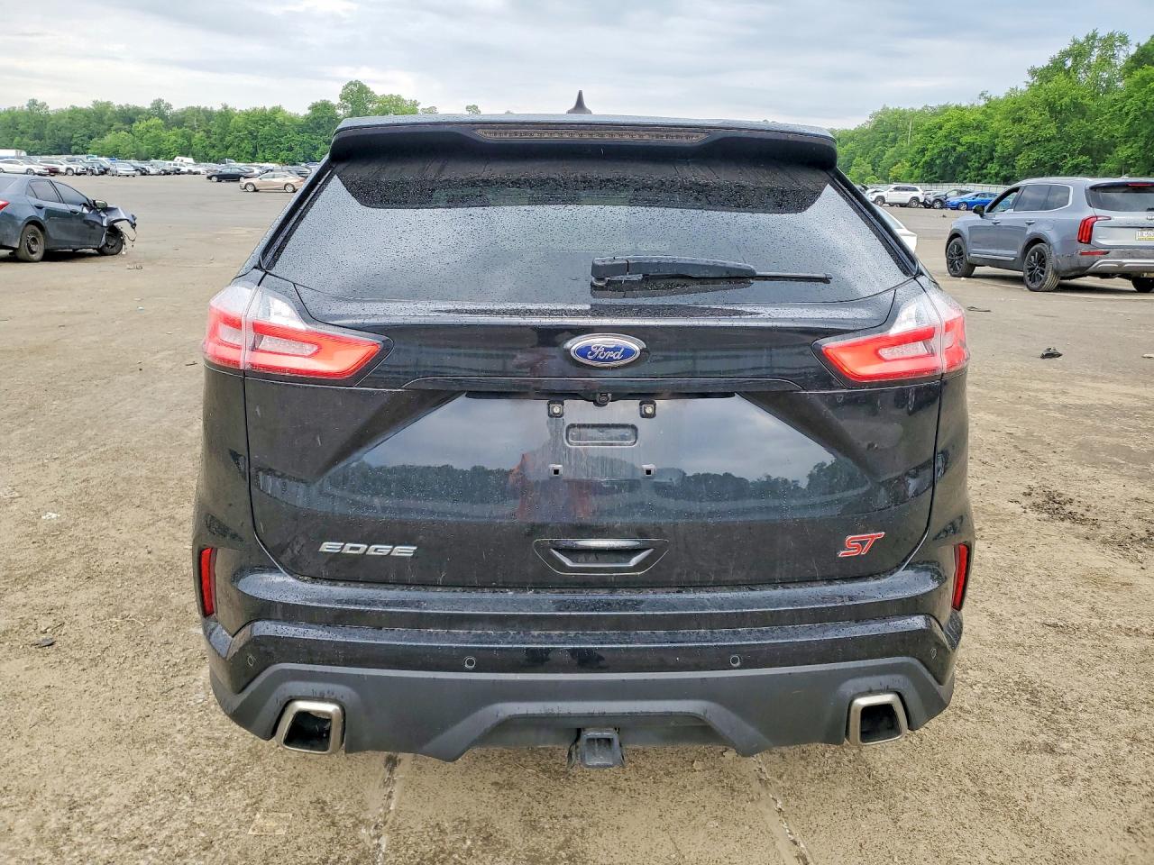 2020 Ford Edge St Black vin: 2FMPK4AP0LBB36431