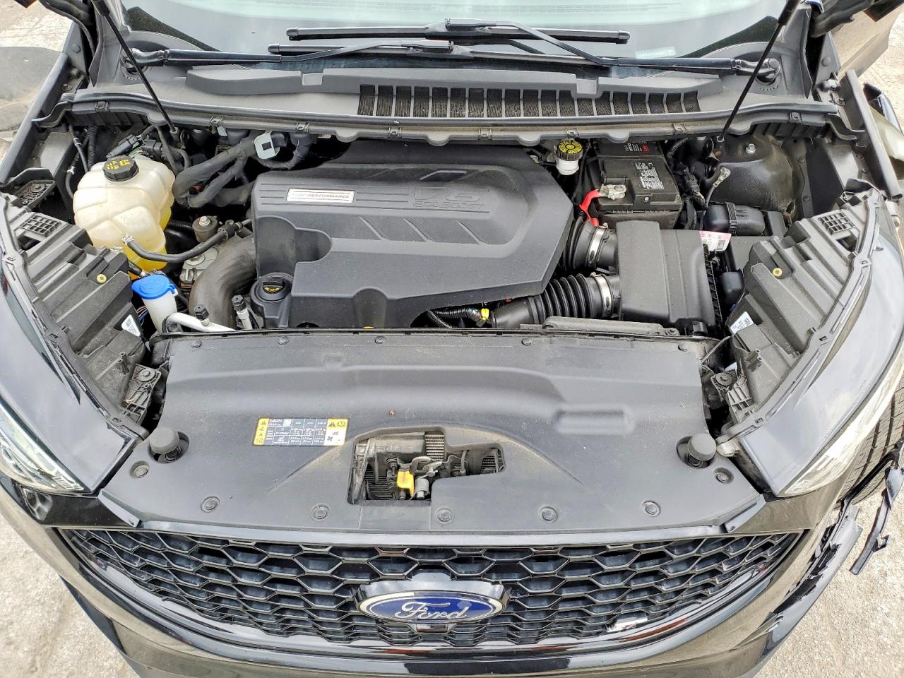 2020 Ford Edge St Black vin: 2FMPK4AP0LBB36431