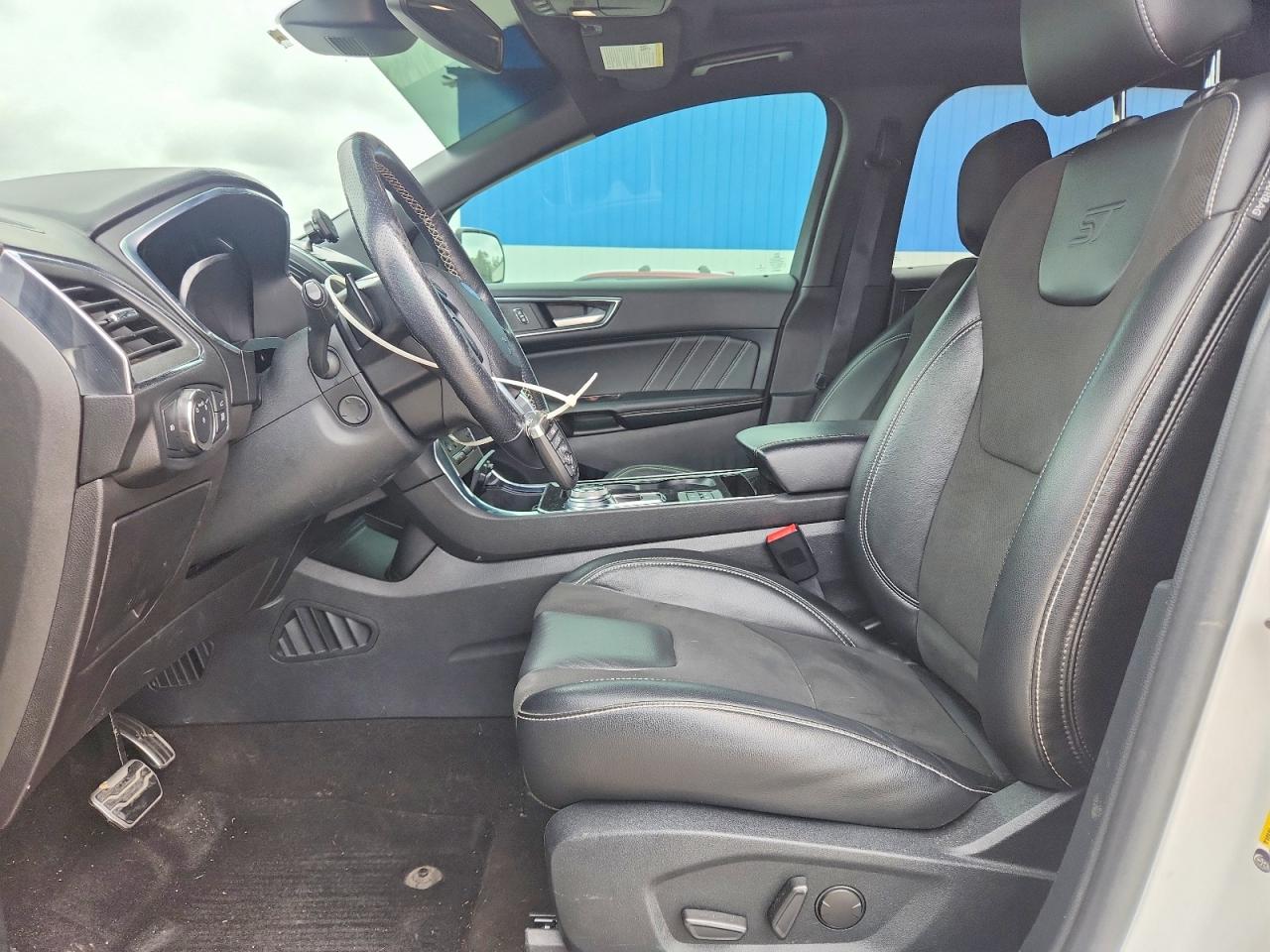 2020 Ford Edge St White vin: 2FMPK4AP1LBA76465
