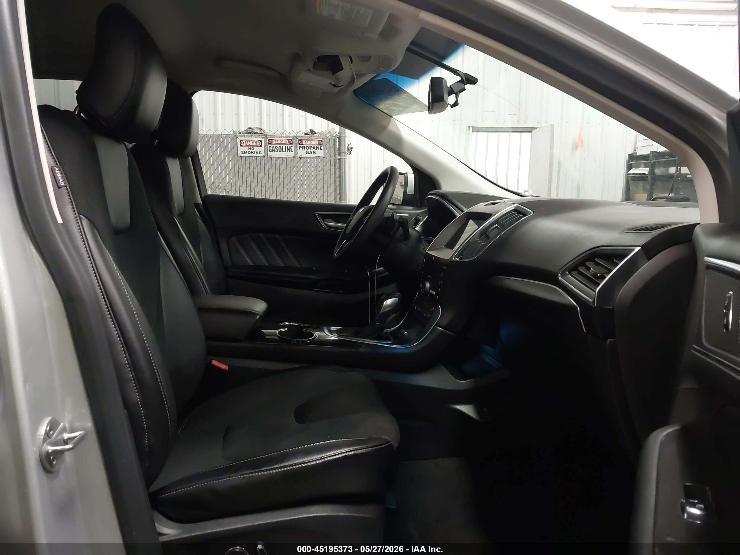 2016 Ford Edge Sport Silver vin: 2FMPK4AP2GBB45007