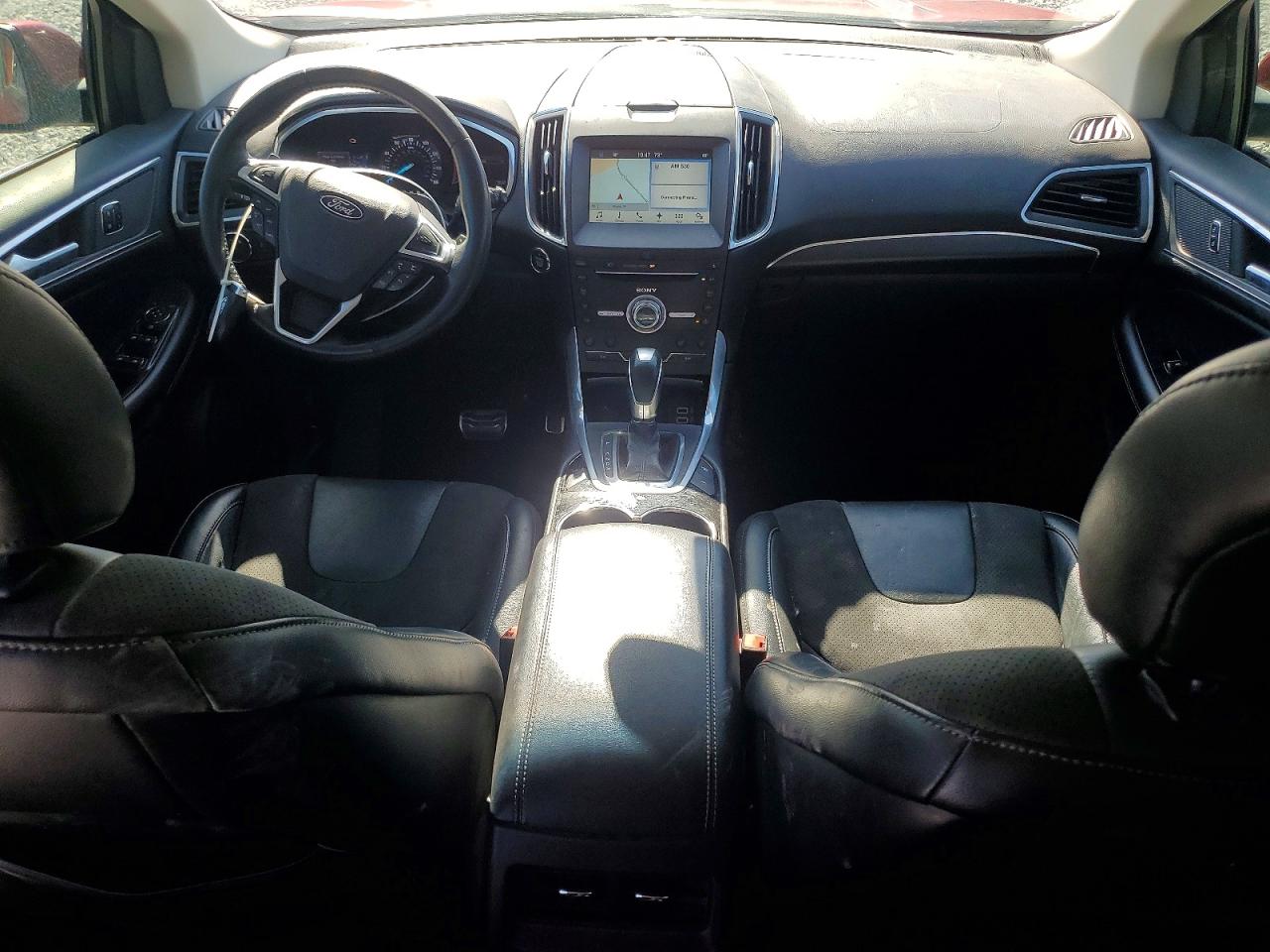 2017 Ford Edge Sport Red vin: 2FMPK4AP5HBC16475