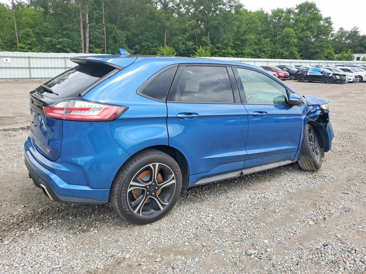 2020 Ford Edge St Blue vin: 2FMPK4AP5LBA04152