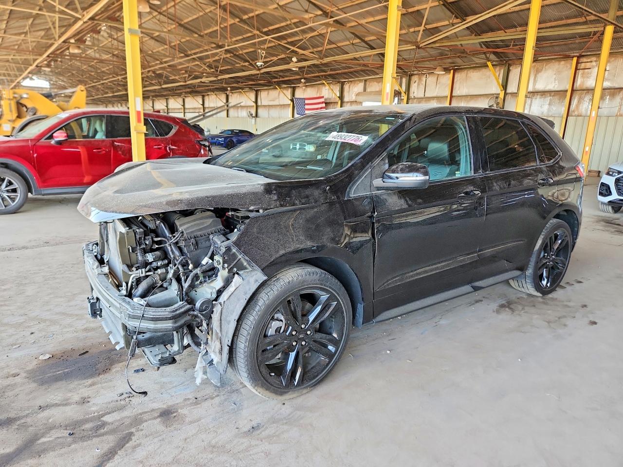 2021 Ford Edge St Black vin: 2FMPK4AP5MBA28372