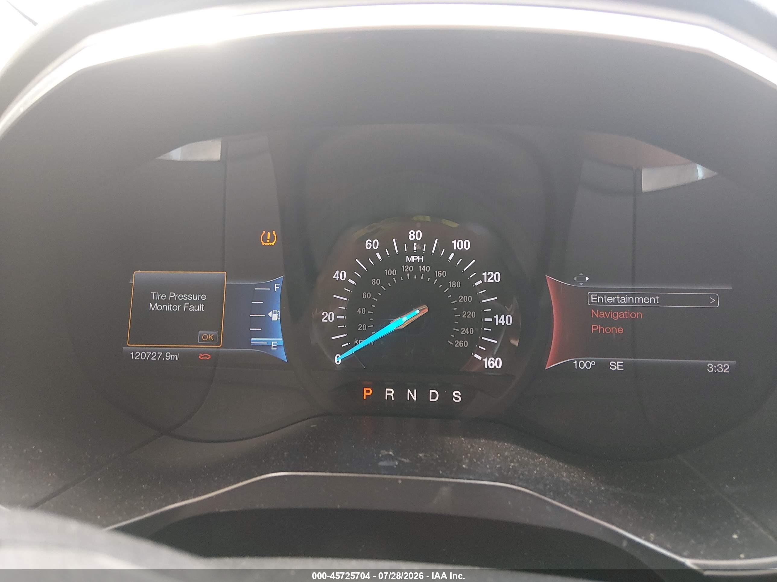 2015 Ford Edge Sport Blue vin: 2FMPK4AP6FBC03599