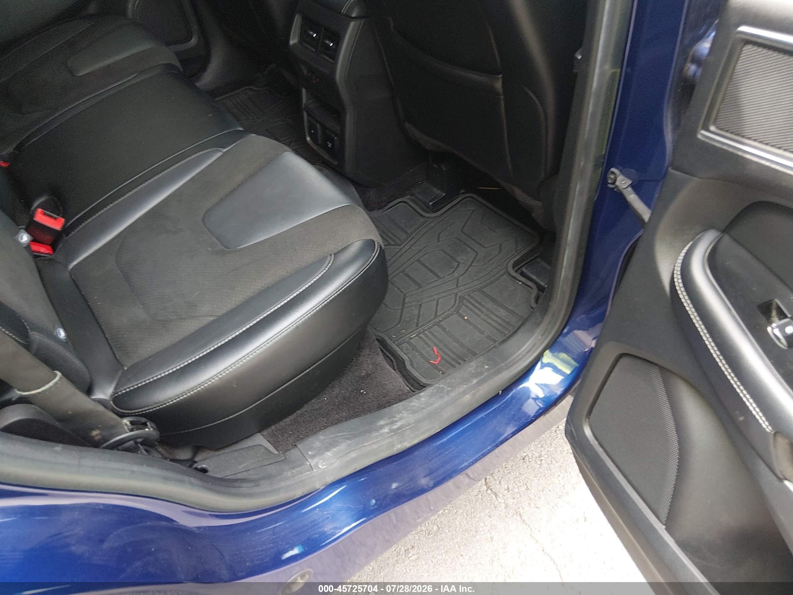 2015 Ford Edge Sport Blue vin: 2FMPK4AP6FBC03599