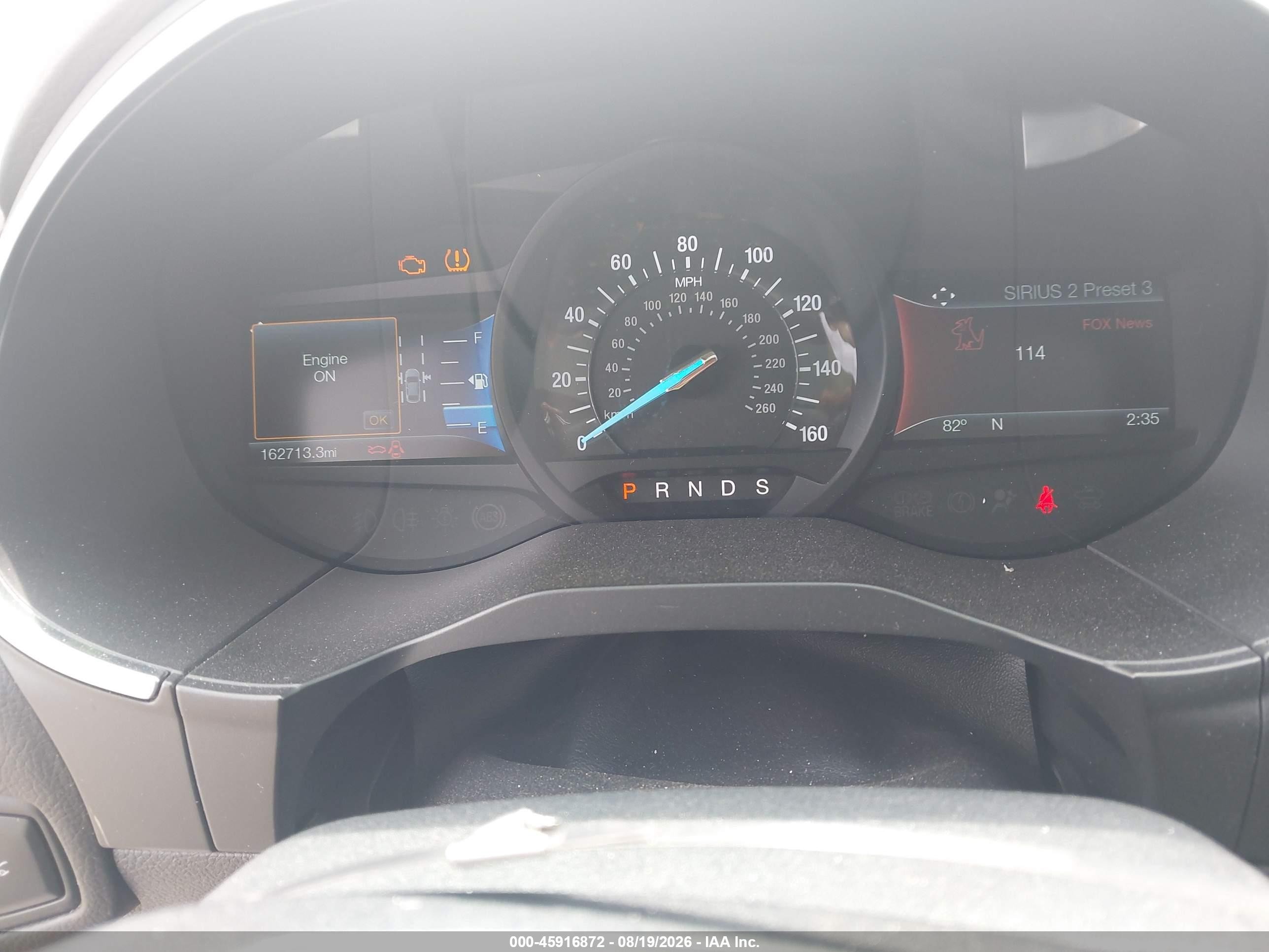 2015 Ford Edge Sport Белый vin: 2FMPK4AP7FBC10447