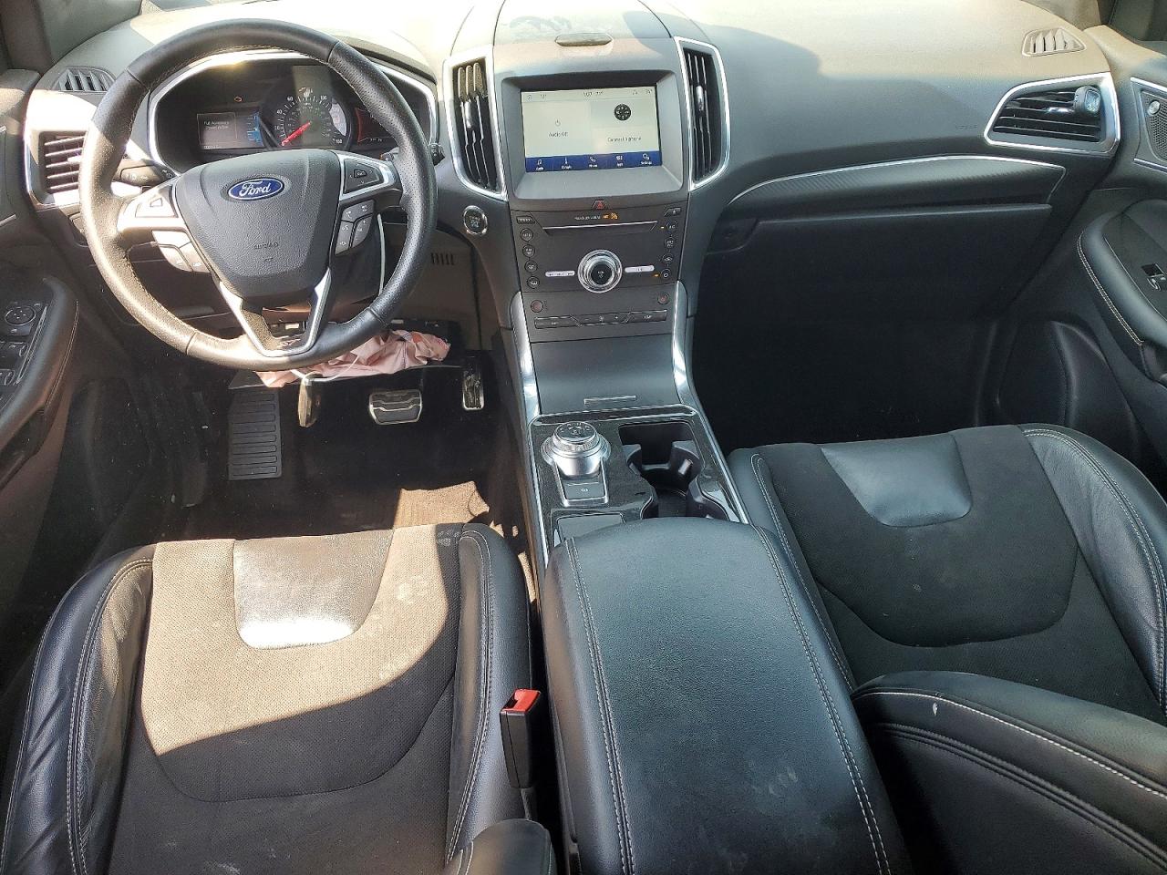2019 Ford Edge St Silver vin: 2FMPK4AP7KBC33849