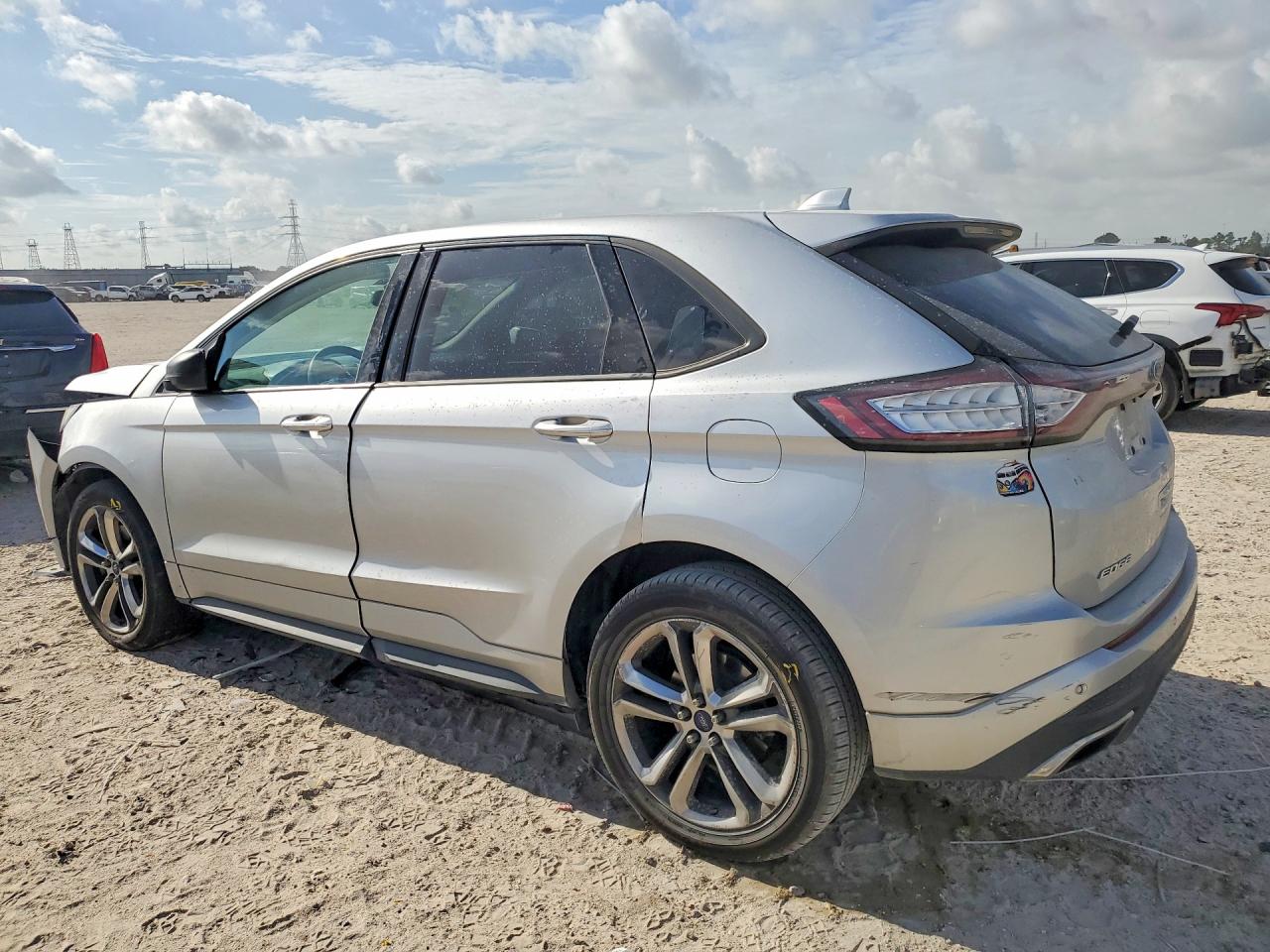2016 Ford Edge Sport Silver vin: 2FMPK4APXGBB45000