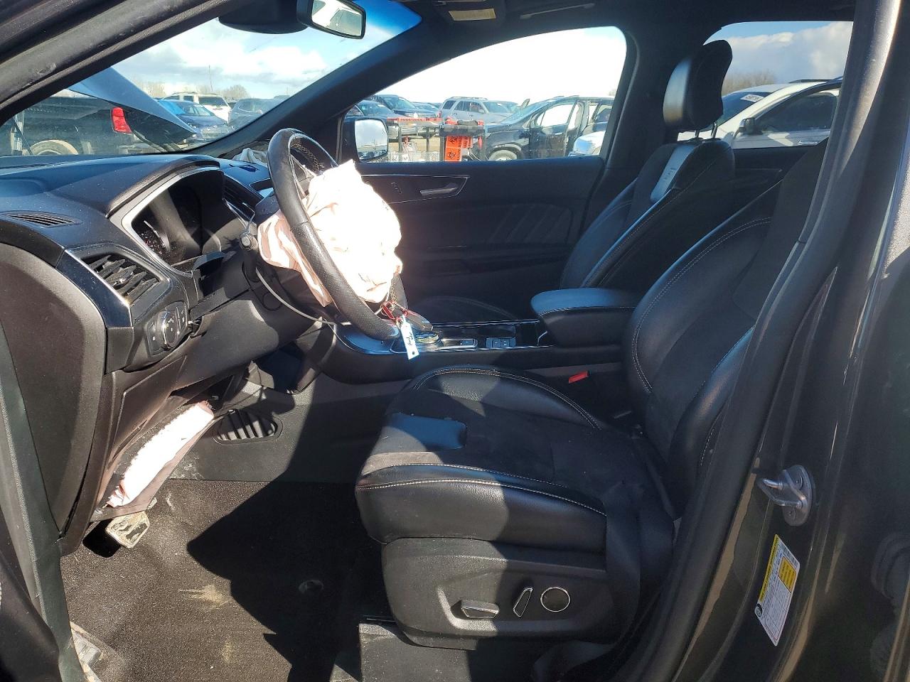 2019 Ford Edge St Gray vin: 2FMPK4APXKBB87126