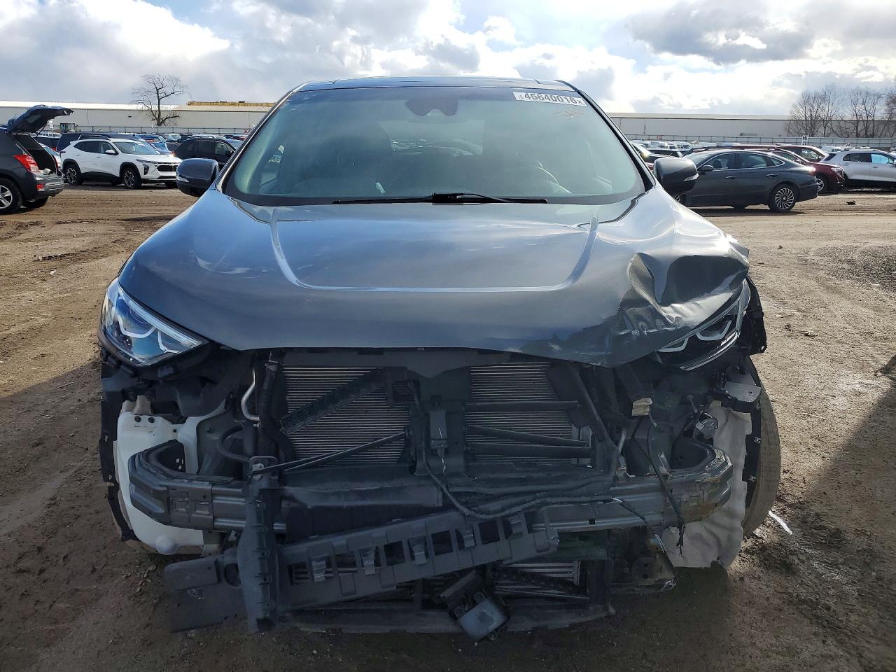 2019 Ford Edge St Gray vin: 2FMPK4APXKBB87126