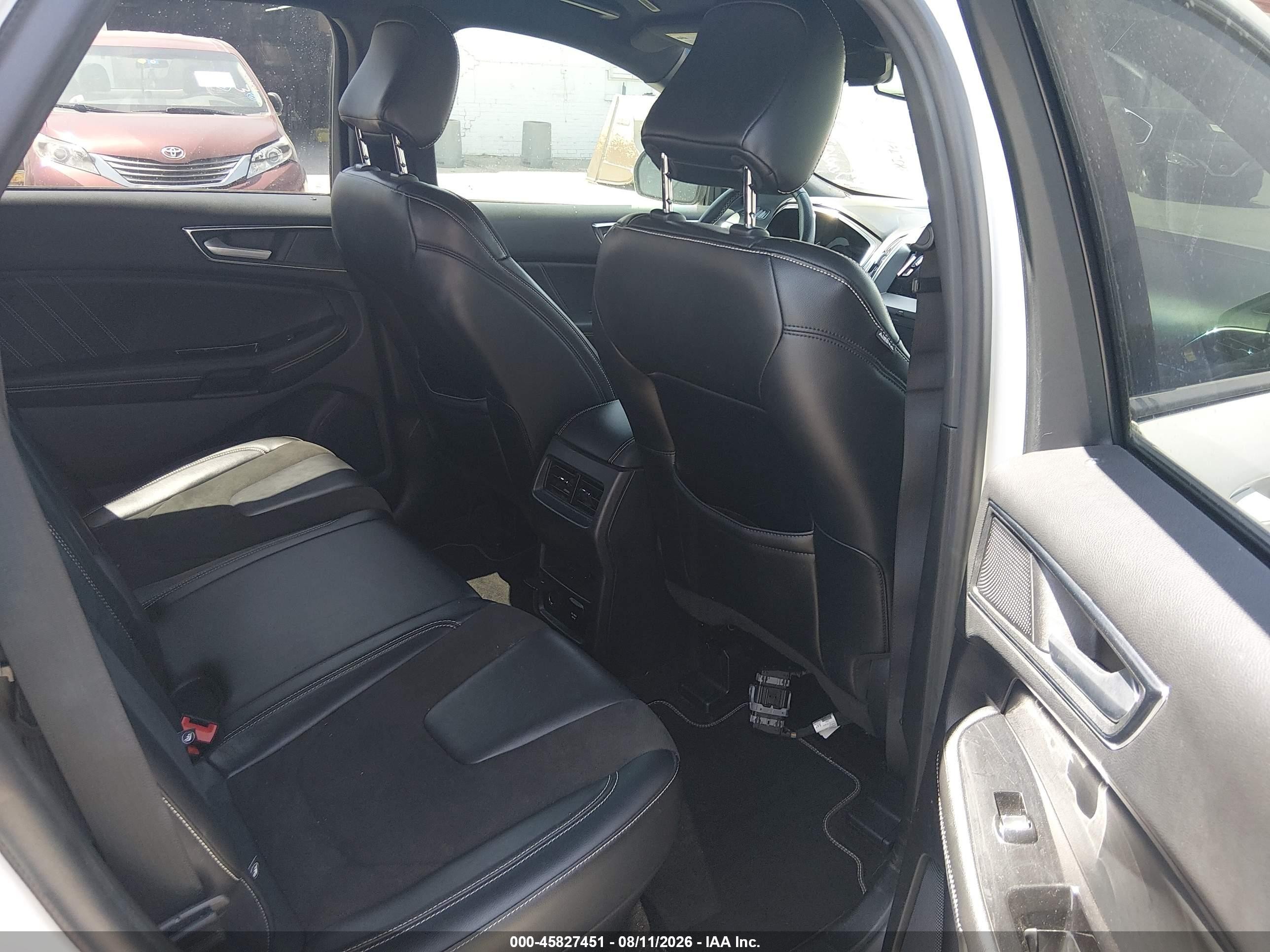 2020 Ford Edge St White vin: 2FMPK4APXLBA69403