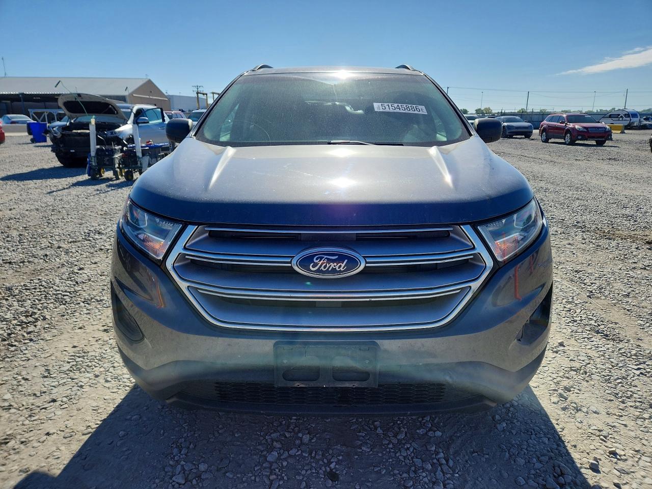 2018 Ford Edge Gray vin: 2FMPK4G90JBB72710