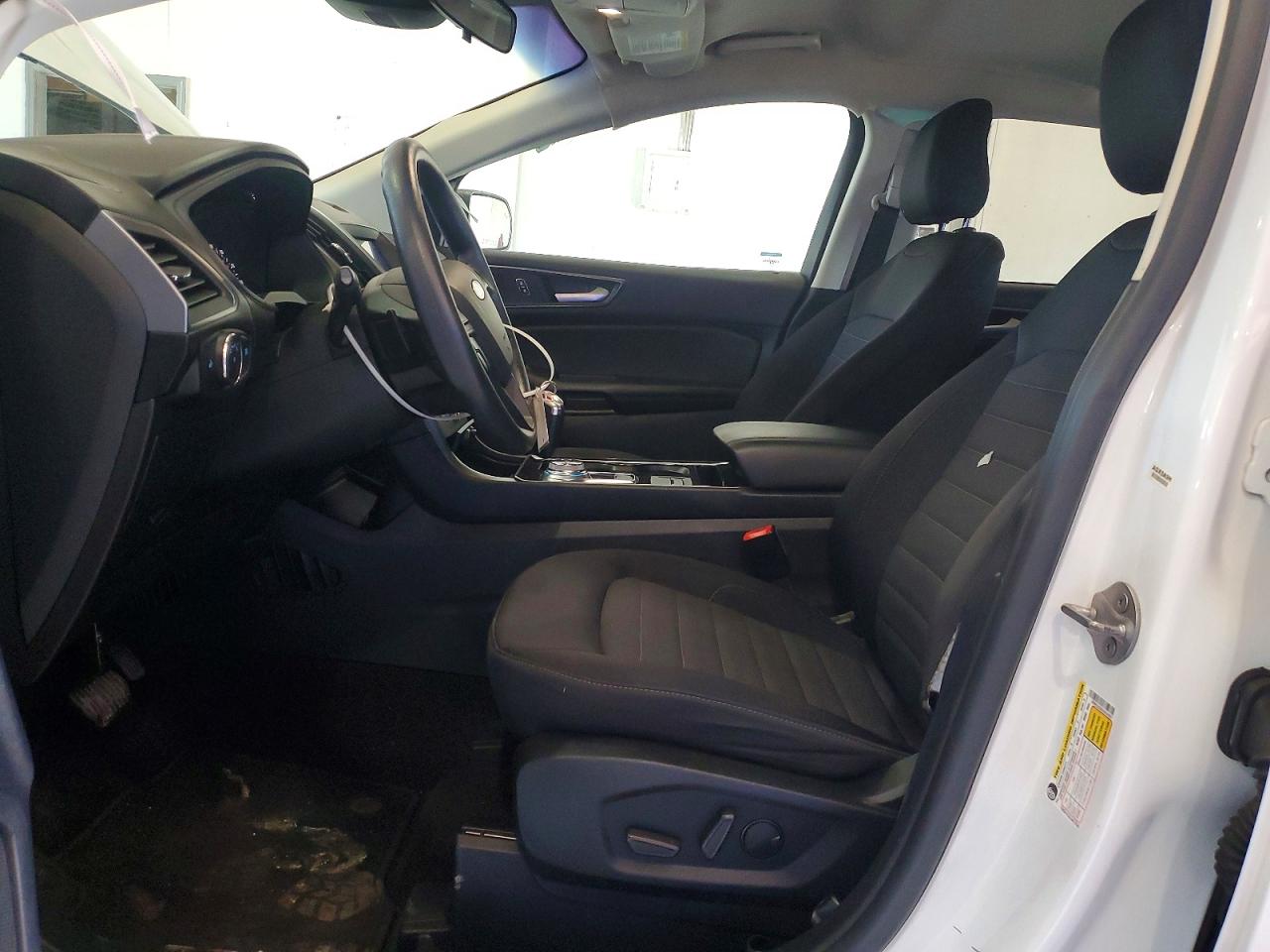2020 Ford Edge Se White vin: 2FMPK4G90LBA34507
