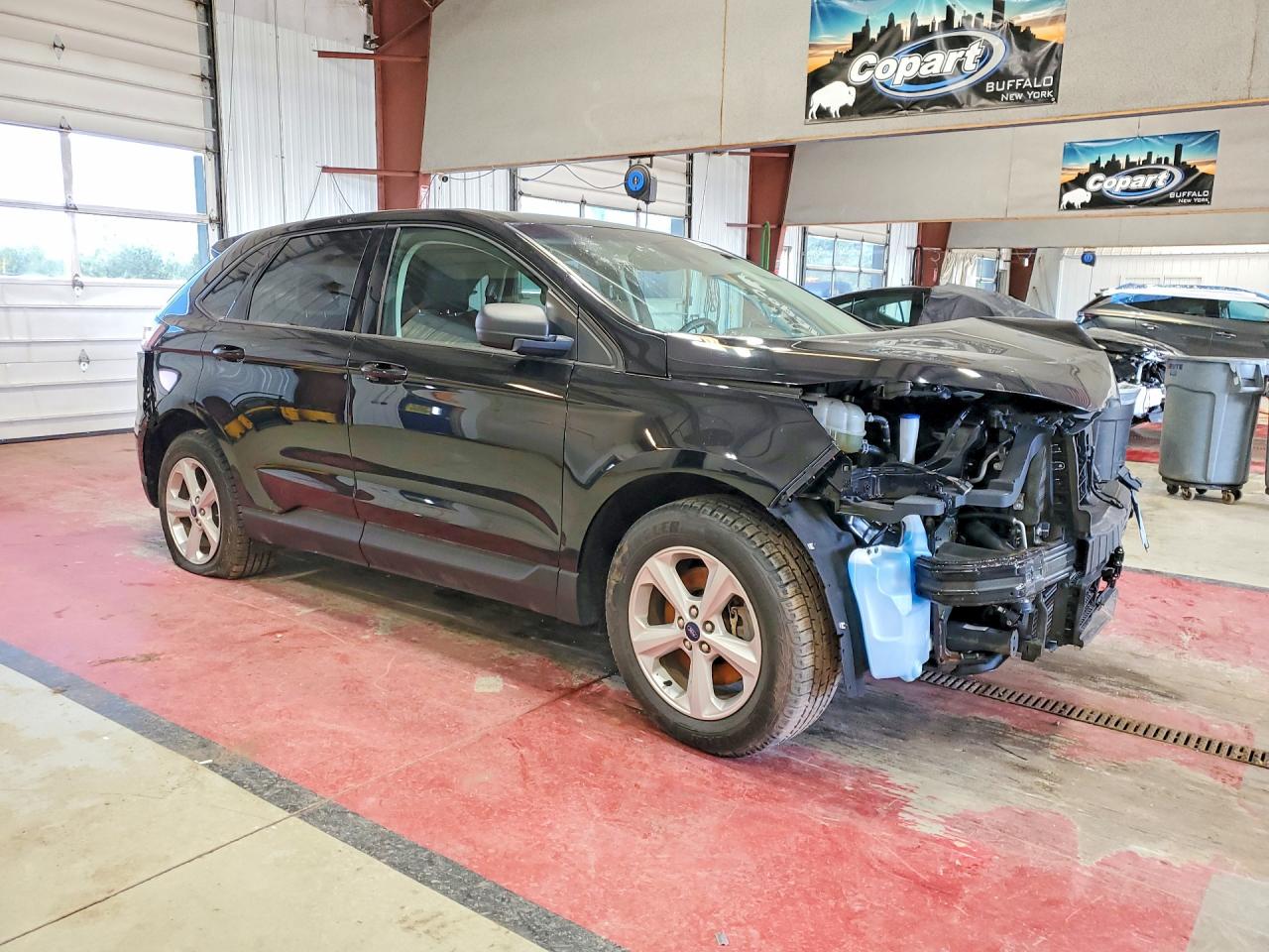 2020 Ford Edge Se Black vin: 2FMPK4G90LBB17743