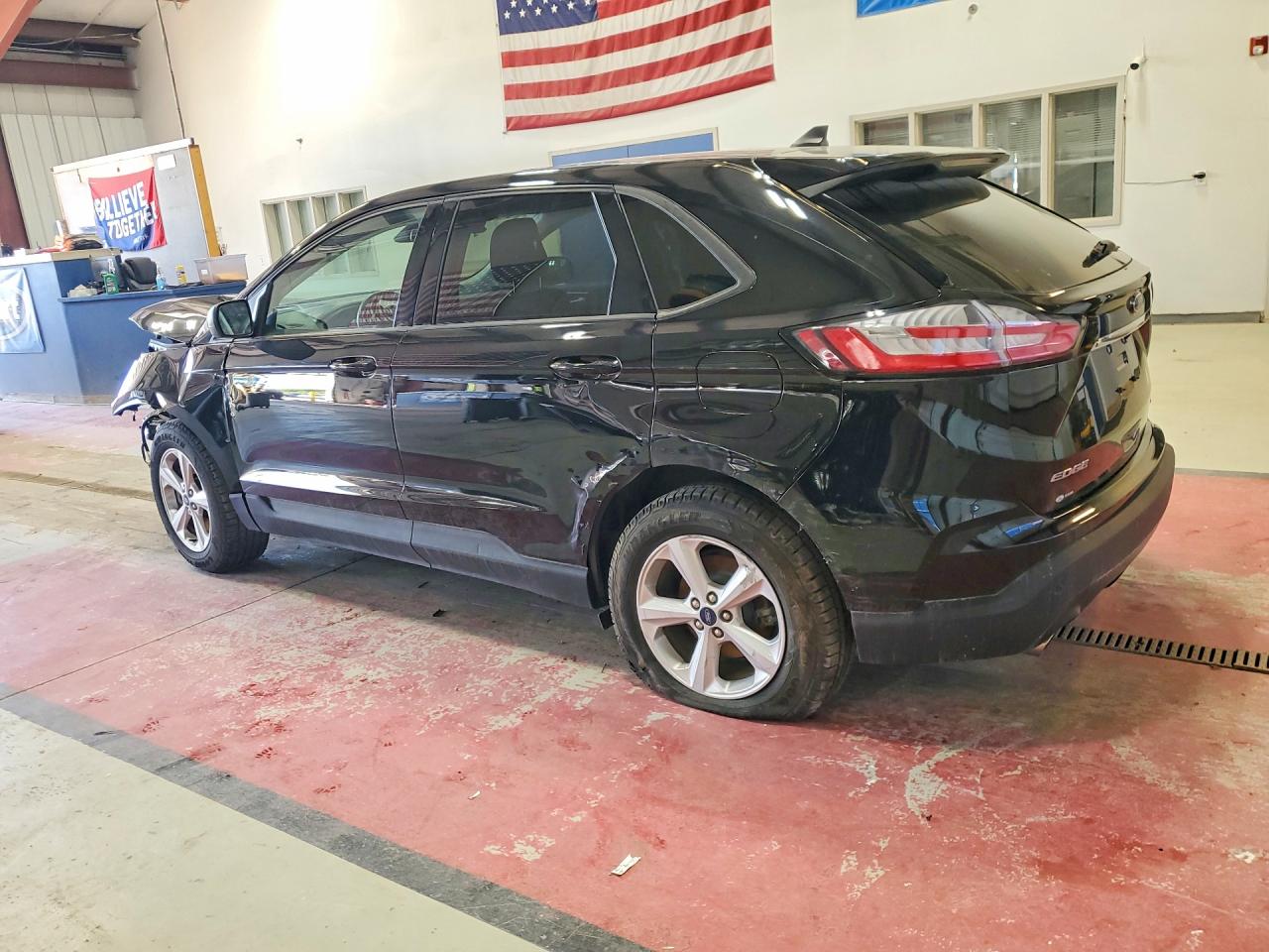 2020 Ford Edge Se Black vin: 2FMPK4G90LBB17743