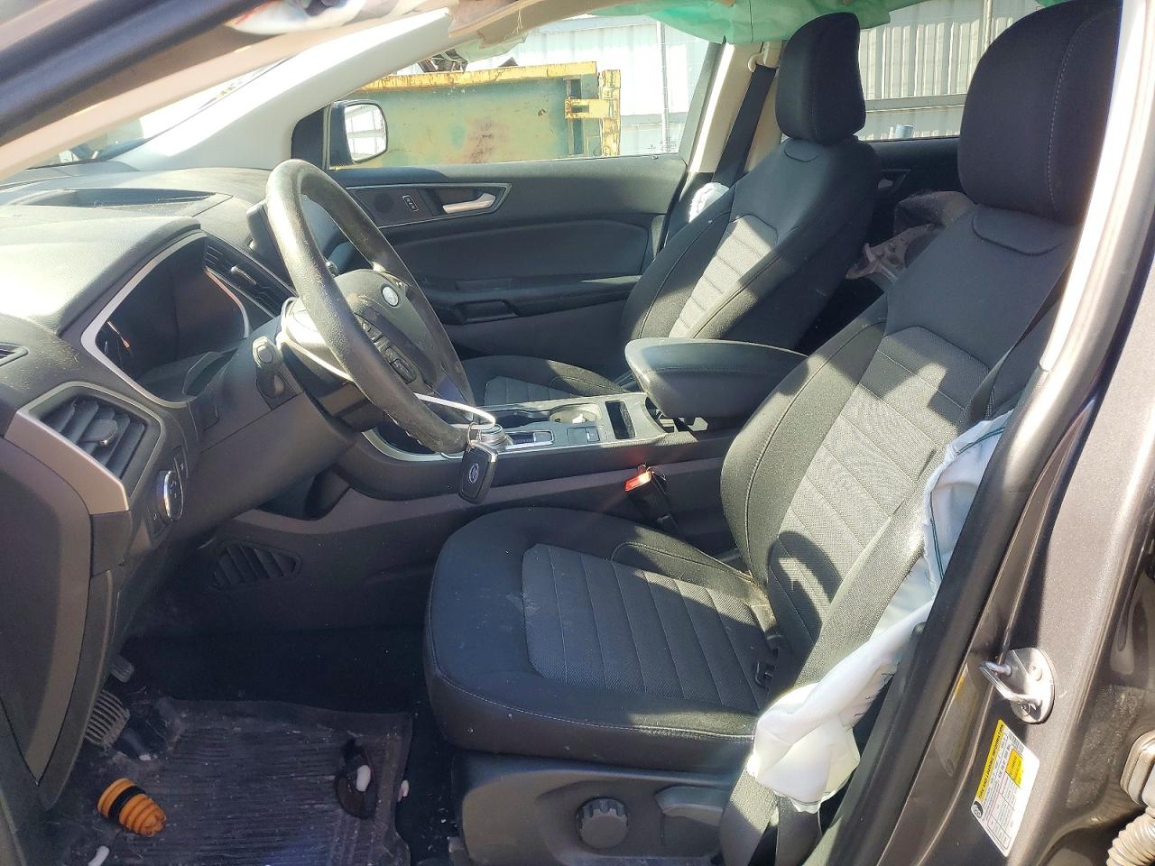 2021 Ford Edge Se Gray vin: 2FMPK4G91MBA17166