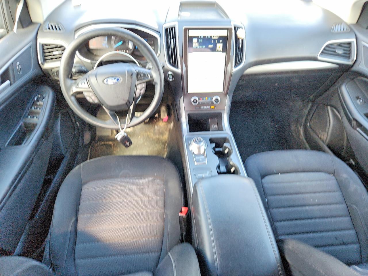 2021 Ford Edge Se Silver vin: 2FMPK4G91MBA22870
