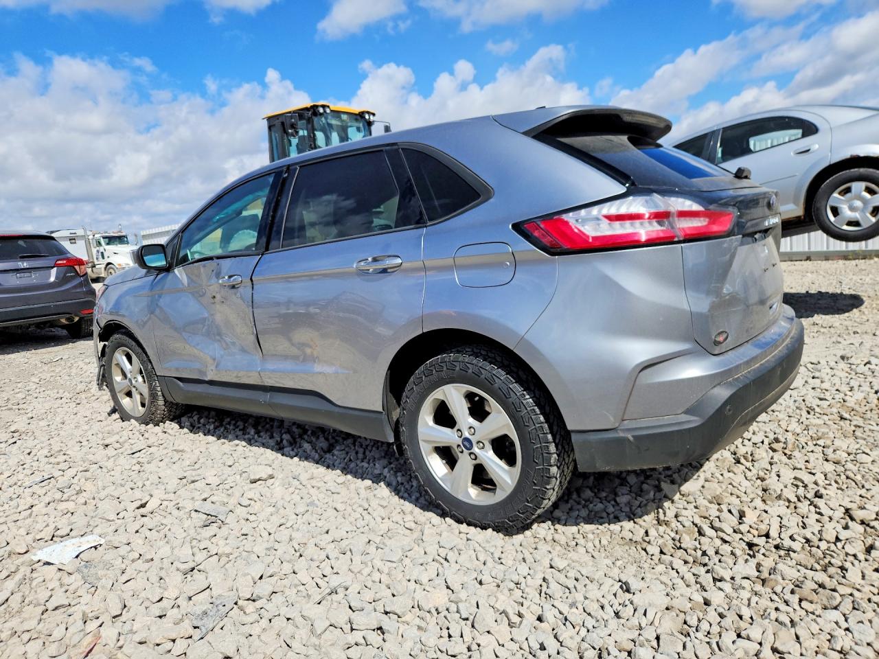 2021 Ford Edge Se Silver vin: 2FMPK4G91MBA22870