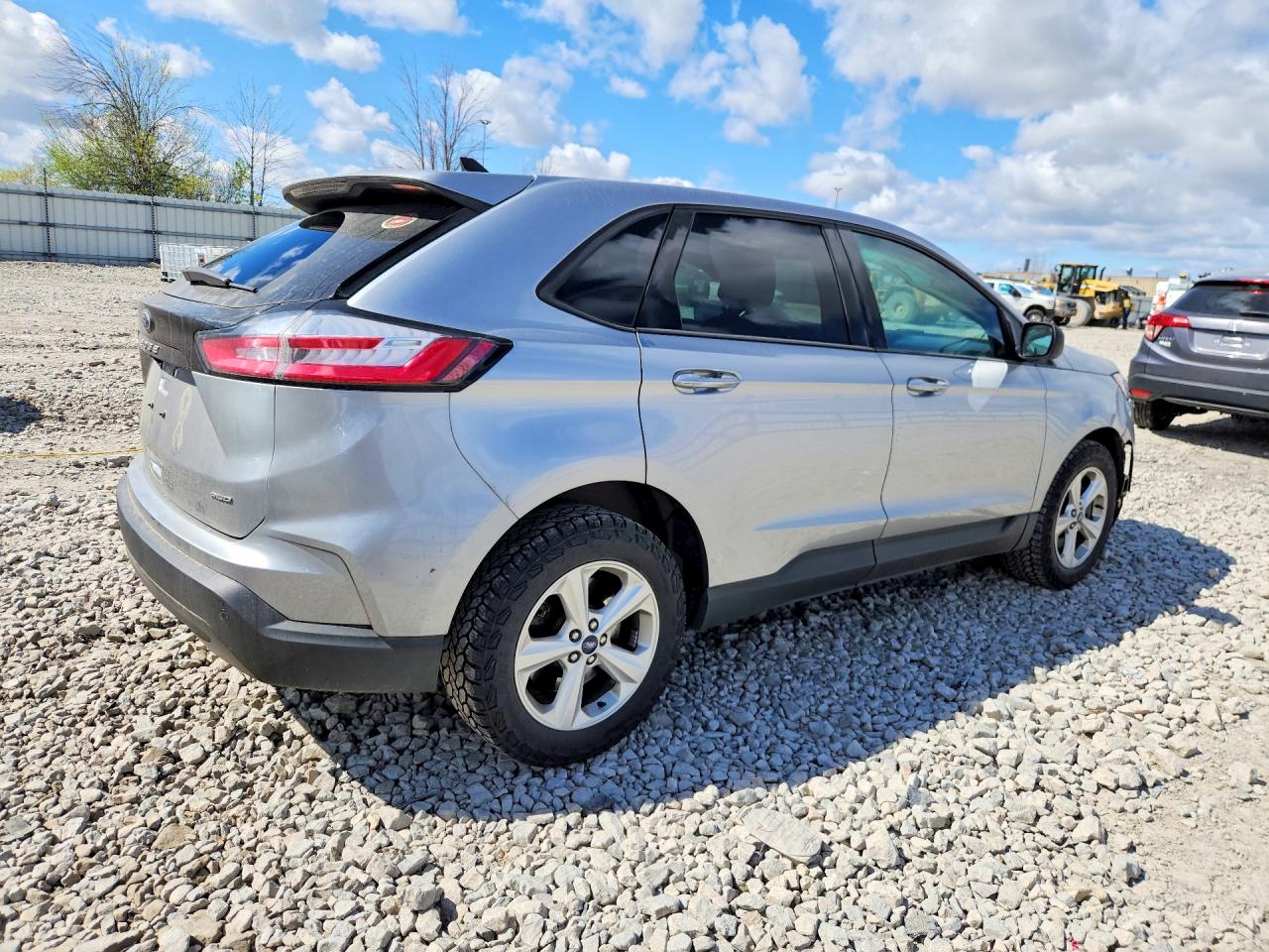 2021 Ford Edge Se Silver vin: 2FMPK4G91MBA22870