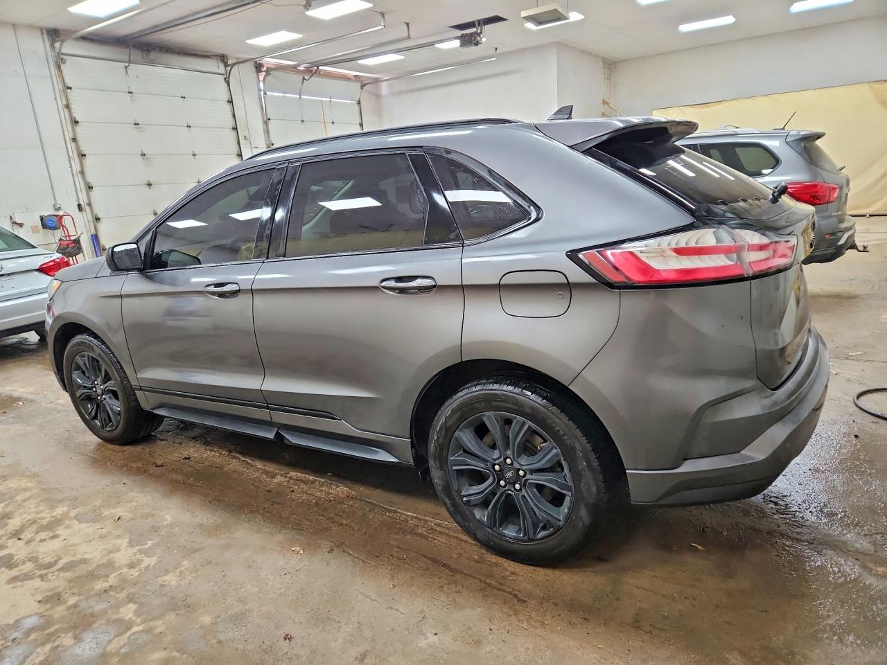 2022 Ford Edge Se Gray vin: 2FMPK4G91NBA63873