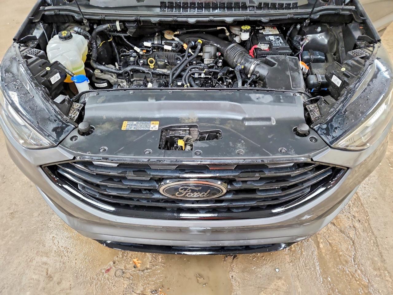 2022 Ford Edge Se Gray vin: 2FMPK4G91NBA63873
