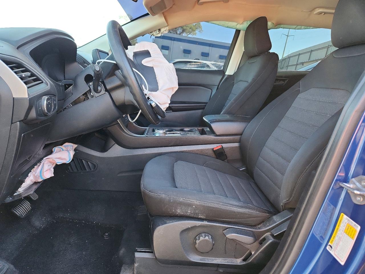 2022 Ford Edge Se Blue vin: 2FMPK4G92NBA43129