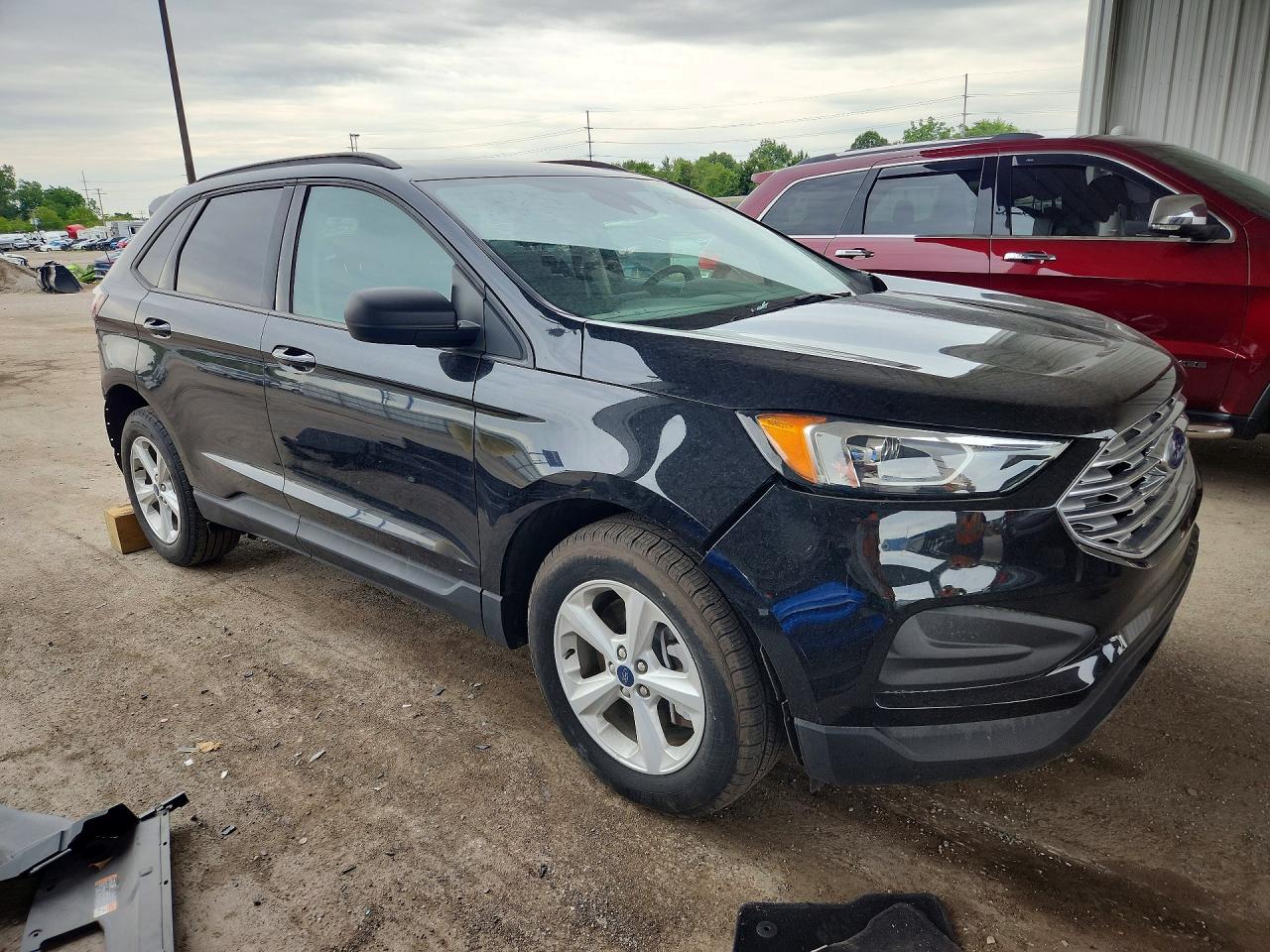 2022 Ford Edge Se Black vin: 2FMPK4G92NBA76311