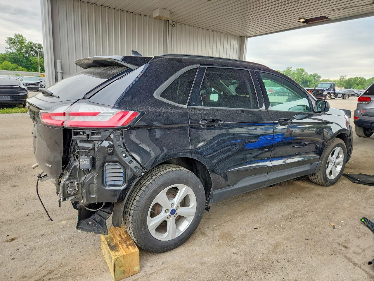 2022 Ford Edge Se Black vin: 2FMPK4G92NBA76311