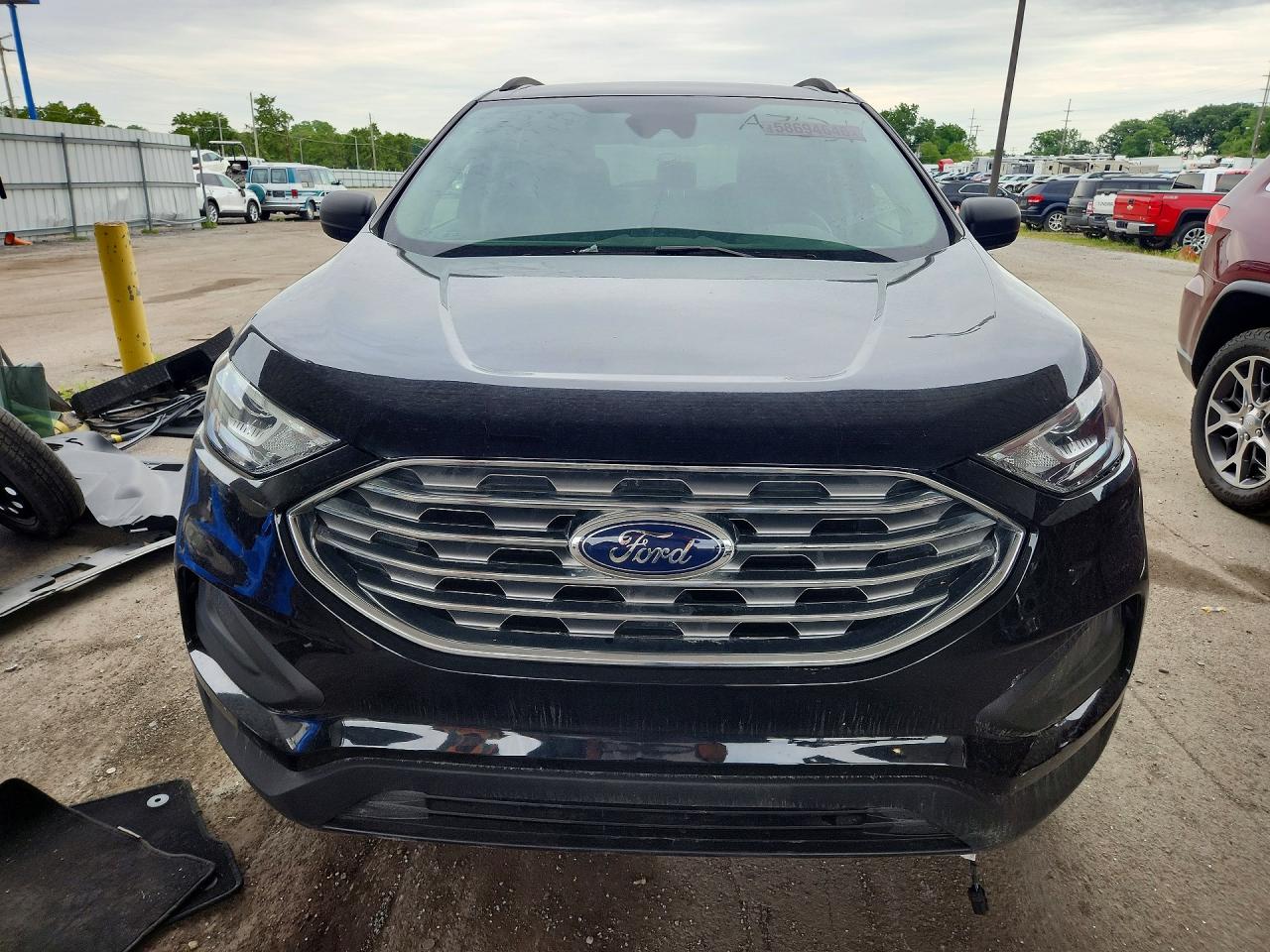 2022 Ford Edge Se Black vin: 2FMPK4G92NBA76311