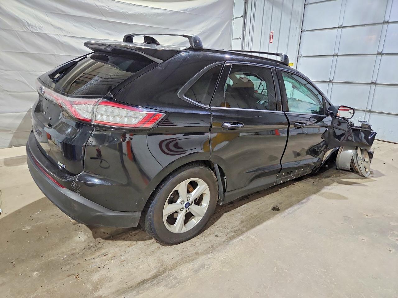 2016 Ford Edge Se Black vin: 2FMPK4G93GBB99859
