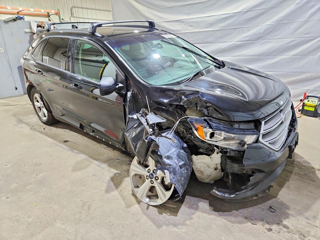 2016 Ford Edge Se Black vin: 2FMPK4G93GBB99859