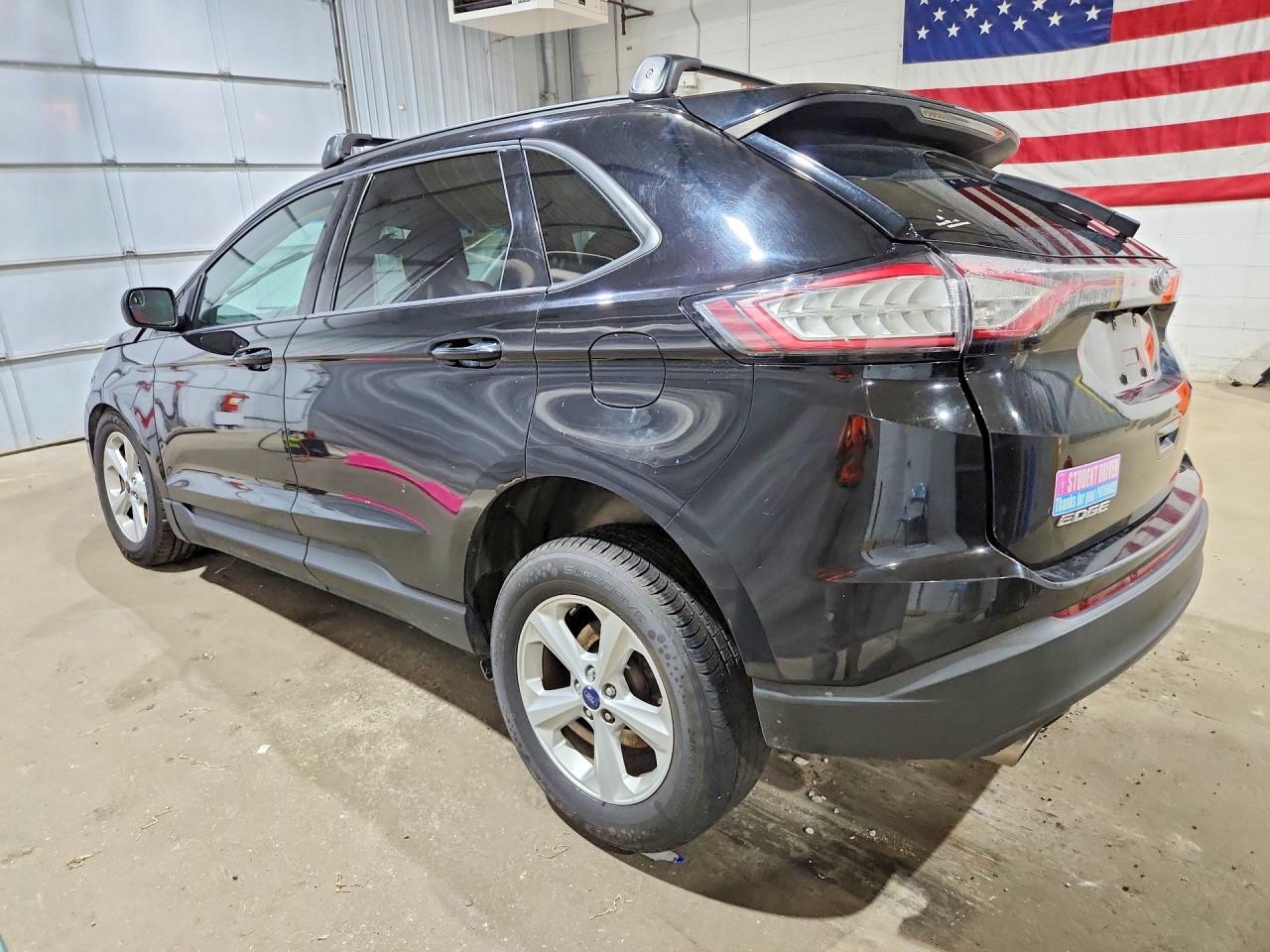 2016 Ford Edge Se Black vin: 2FMPK4G93GBB99859