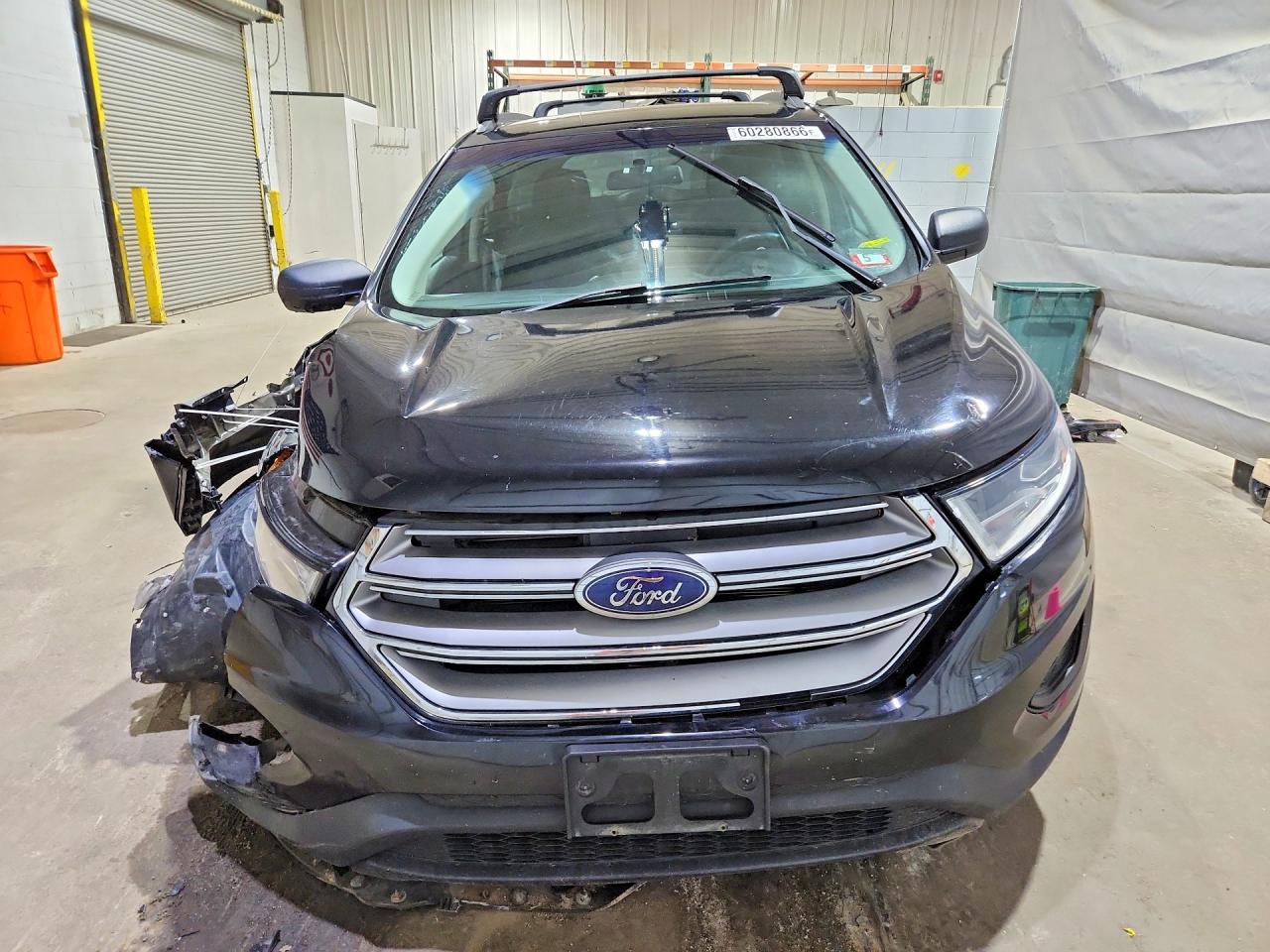 2016 Ford Edge Se Black vin: 2FMPK4G93GBB99859