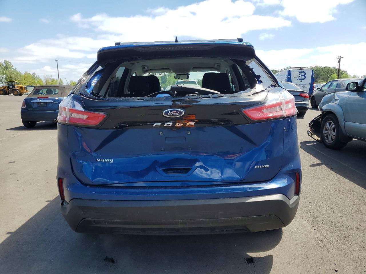 2023 Ford Edge Se Blue vin: 2FMPK4G94PBA15674