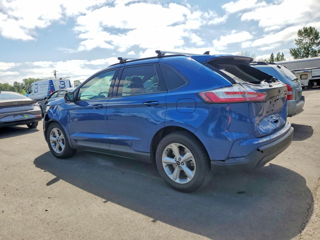 2023 Ford Edge Se Blue vin: 2FMPK4G94PBA15674