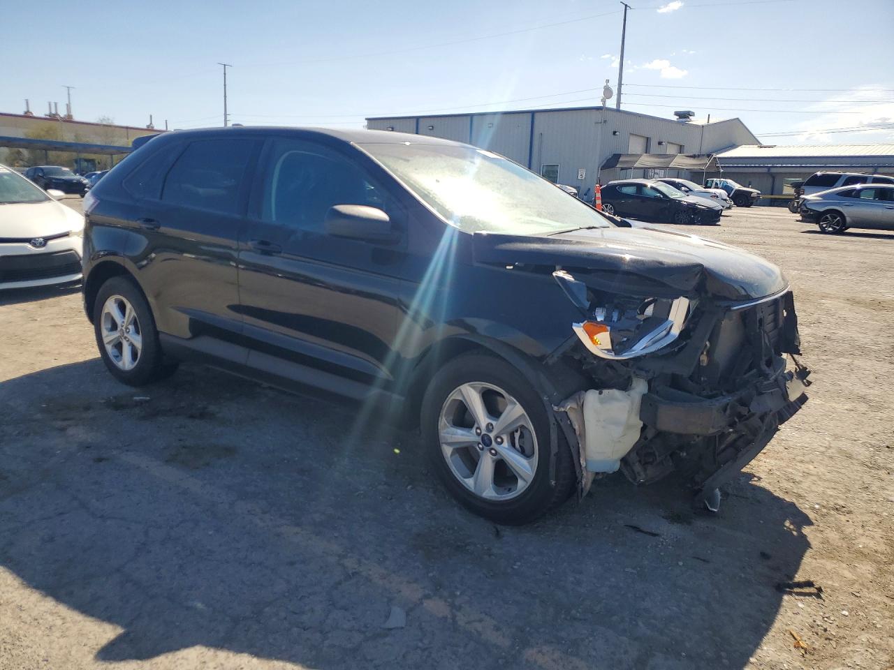 2016 Ford Edge Se Black vin: 2FMPK4G95GBB61419
