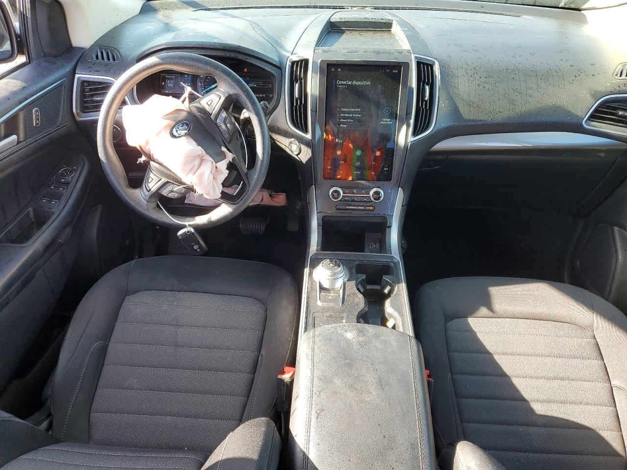 2022 Ford Edge Se Silver vin: 2FMPK4G95NBA40323