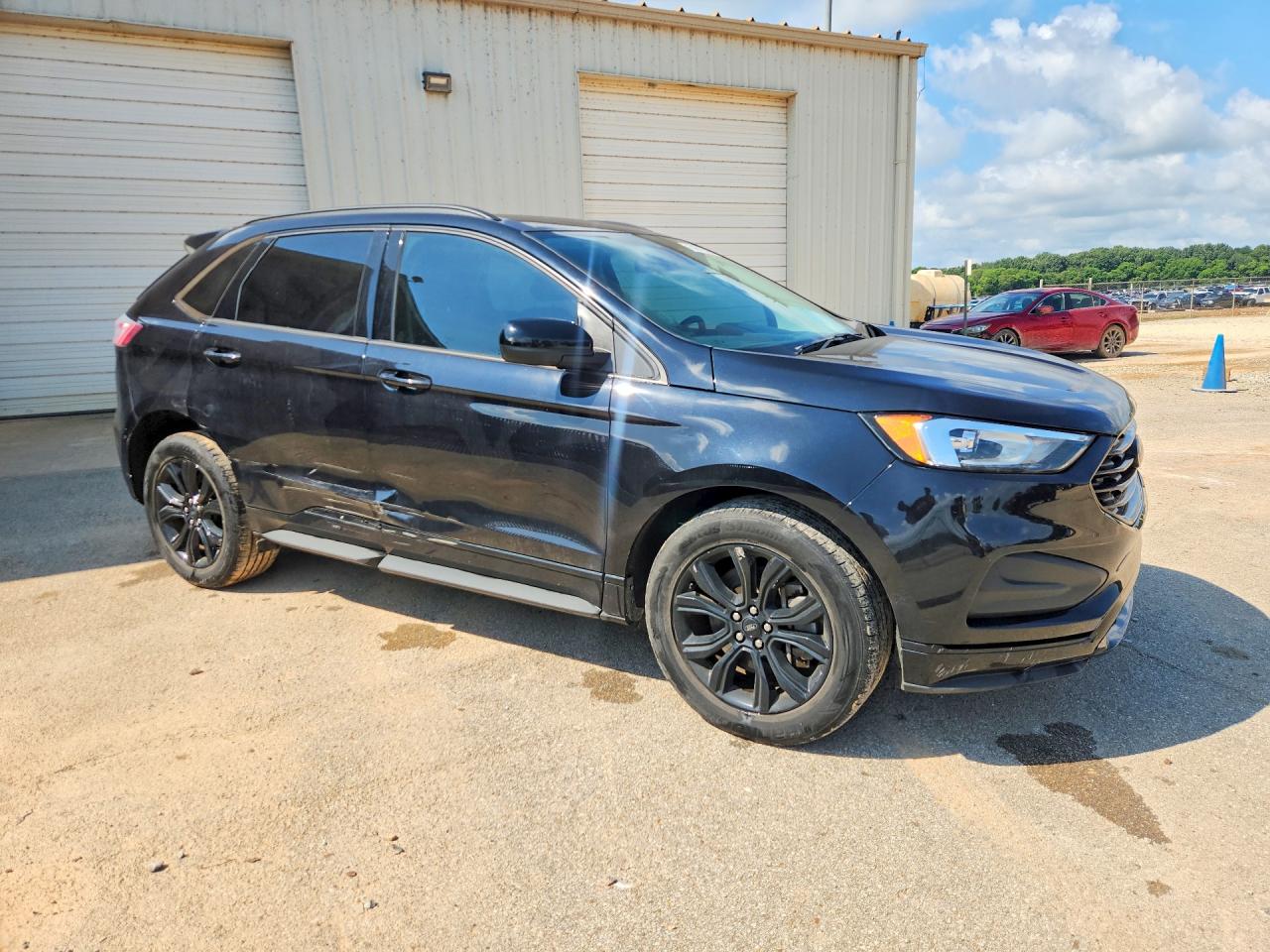 2022 Ford Edge Se Black vin: 2FMPK4G97NBA42378