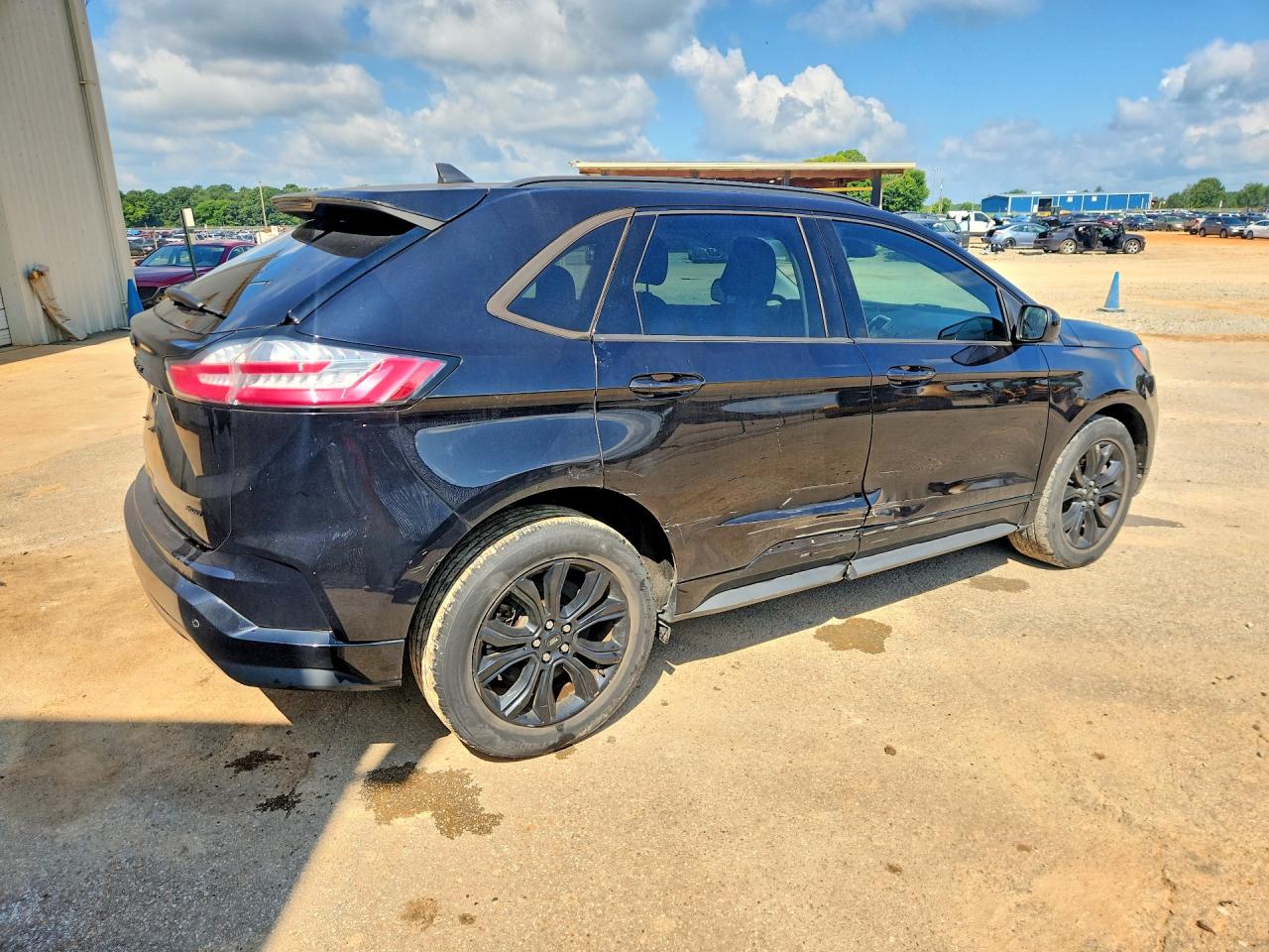2022 Ford Edge Se Black vin: 2FMPK4G97NBA42378