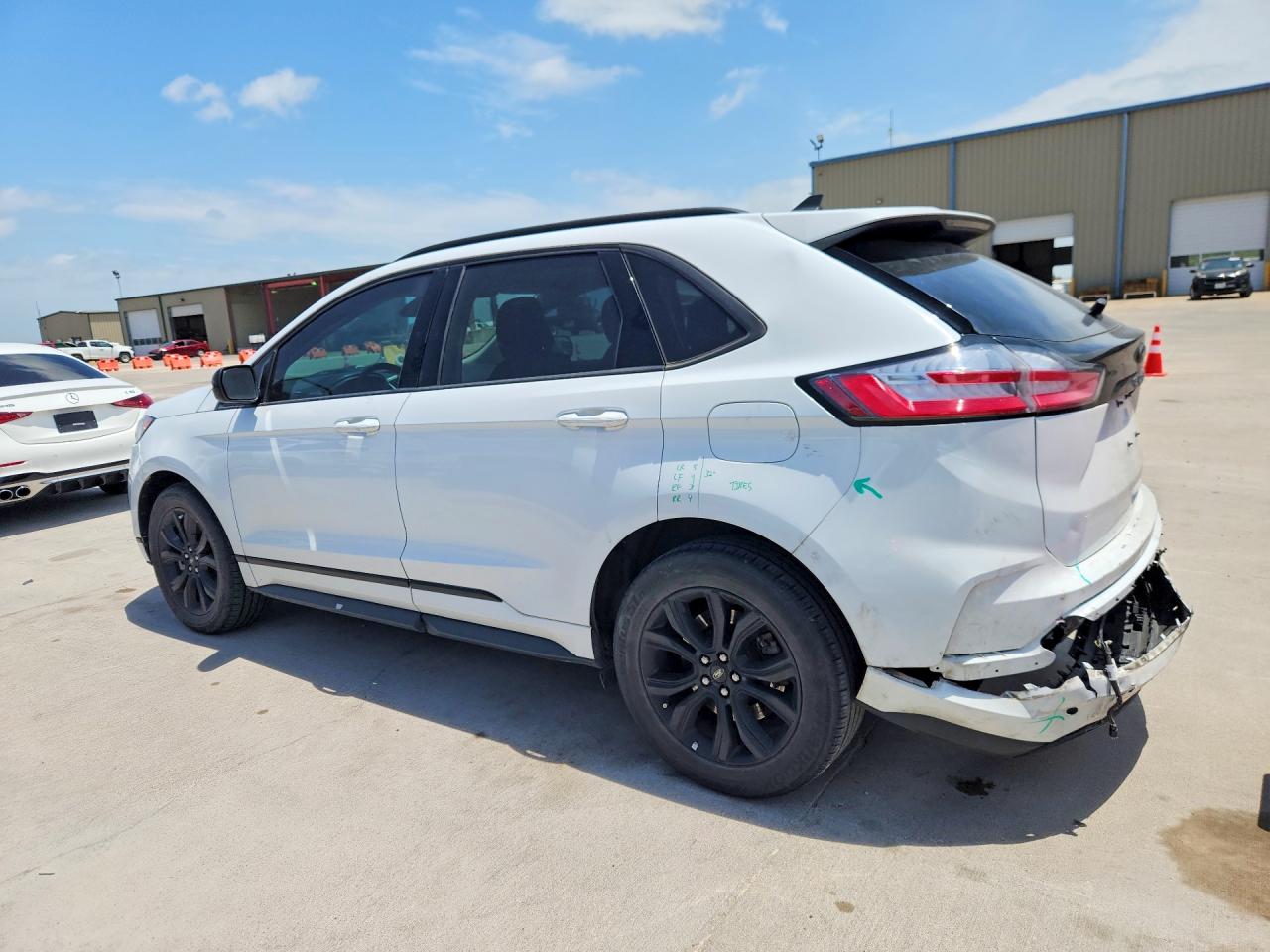 2024 Ford Edge Se White vin: 2FMPK4G99RBA46230