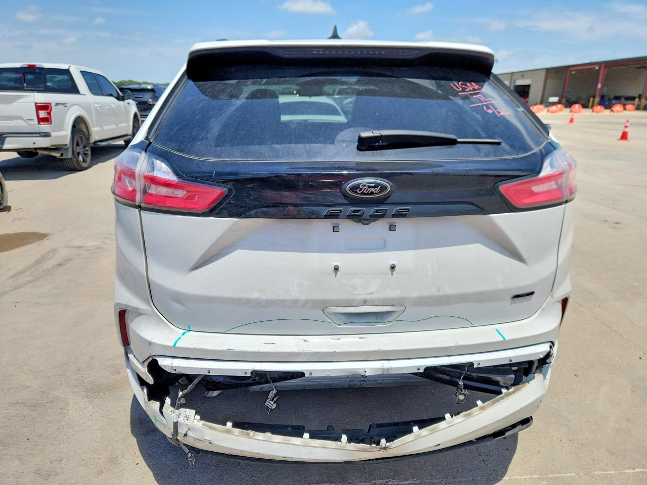 2024 Ford Edge Se White vin: 2FMPK4G99RBA46230
