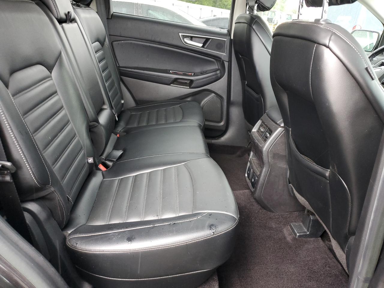 2017 Ford Edge Sel Серый vin: 2FMPK4J82HBB02815