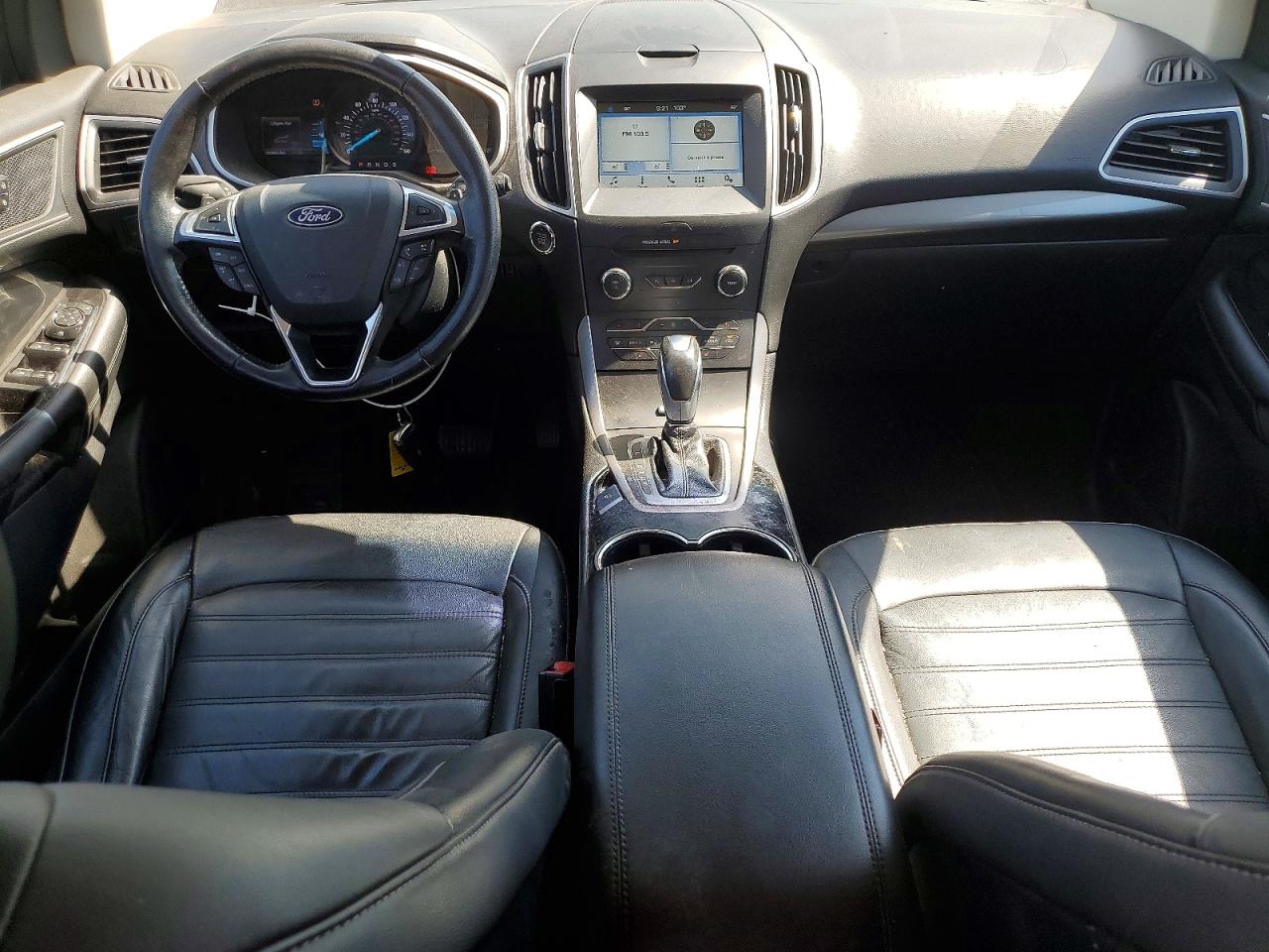 2018 Ford Edge Sel Gray vin: 2FMPK4J83JBB28586