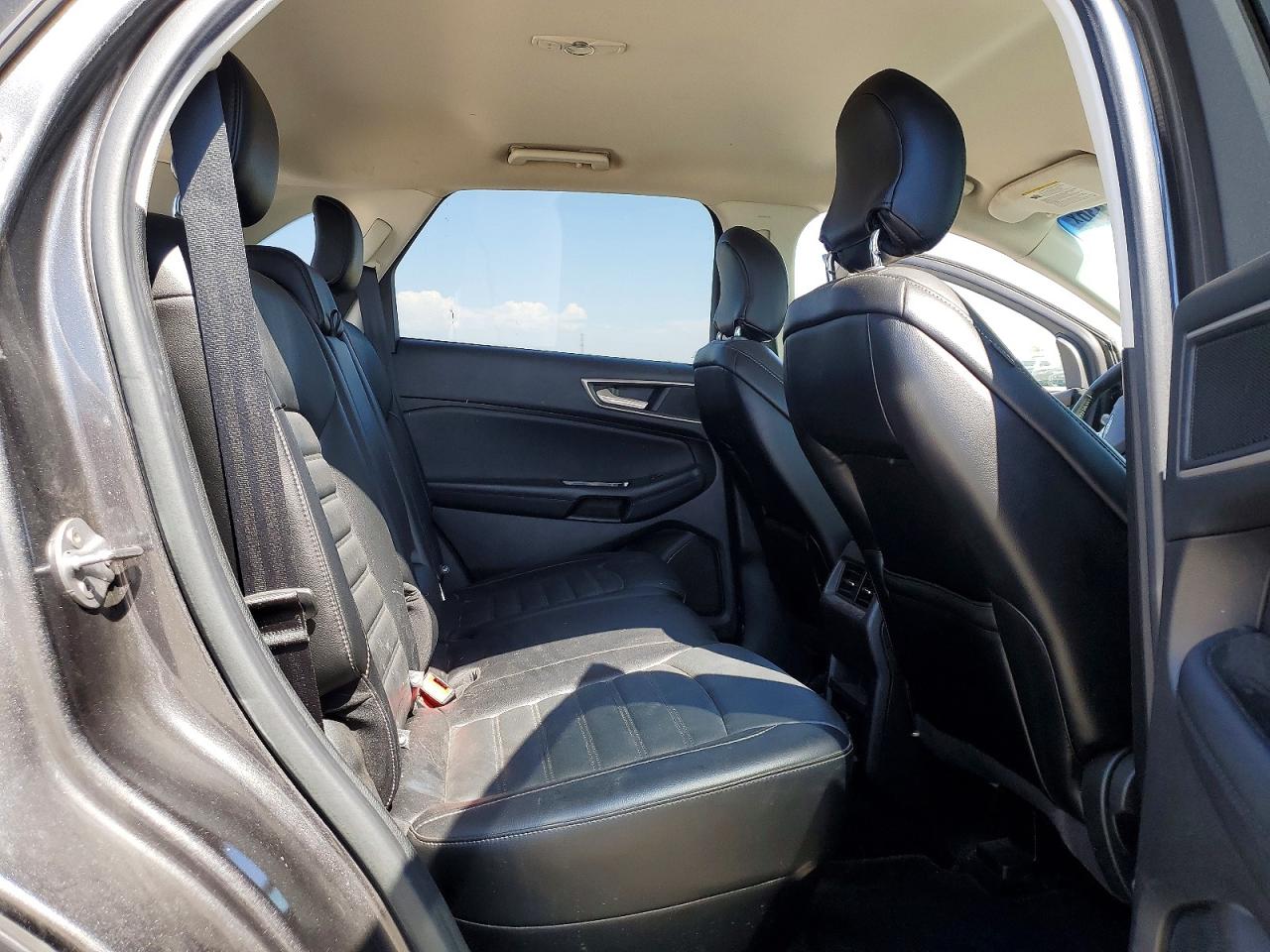 2018 Ford Edge Sel Gray vin: 2FMPK4J83JBB28586